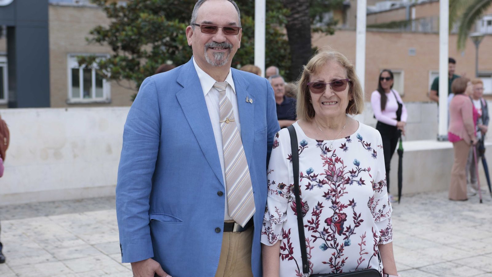 María Mercedes Lava, donante en vida de un riñón a su hijo, y su marido, Francisco Franco.