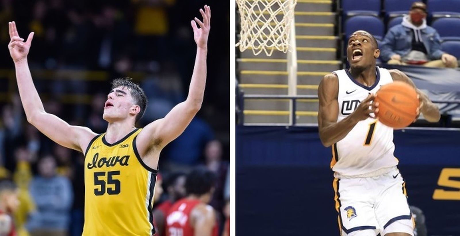 Luka Garza e Isaiah Miller.