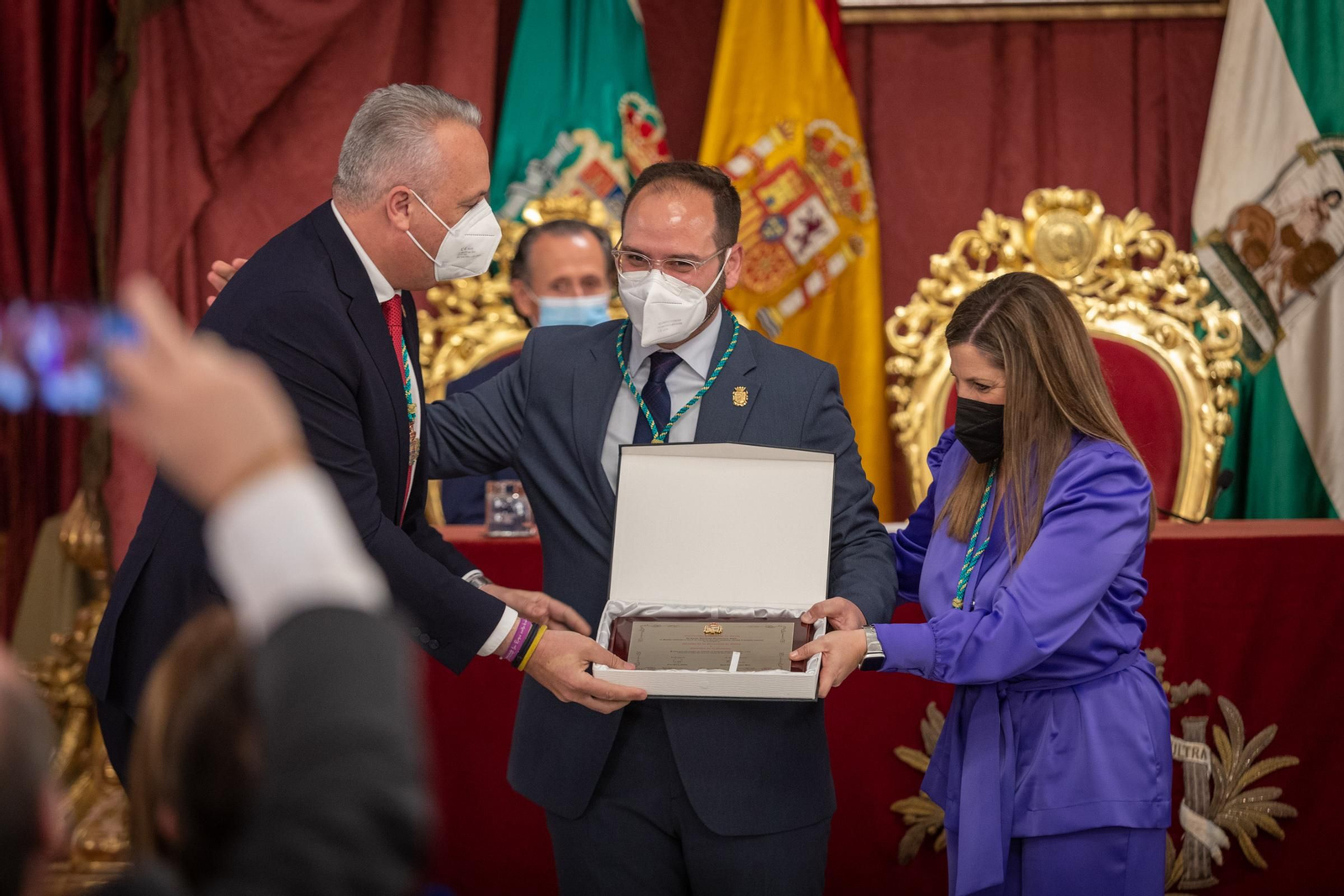 Imágenes de la entrega de medallas por el Día de la provincia de Cádiz