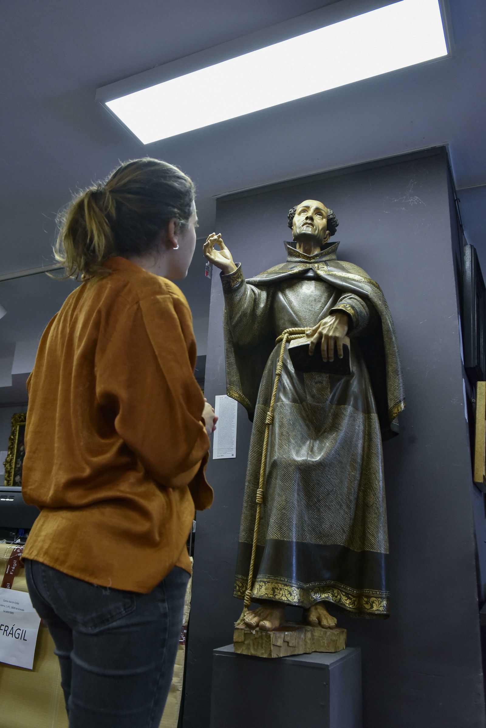 'San Pedro de Alcántara' de Pedro de Mena.