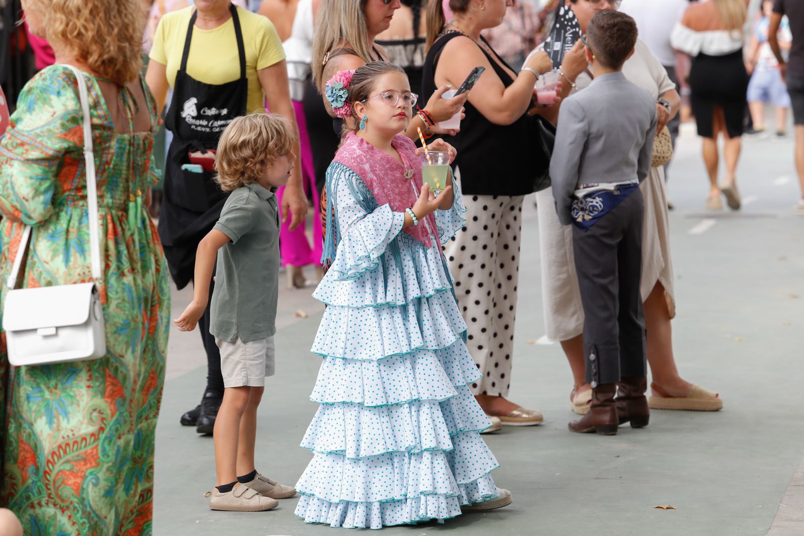 Ambiente en el miércoles festivo de la Feria Real de Algeciras