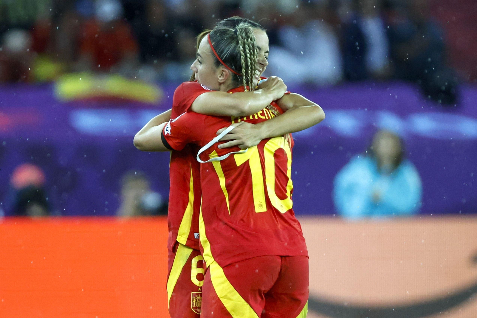 Las mejores imágenes del pase a la final de España ante Alemania en la Eurocopa femenina