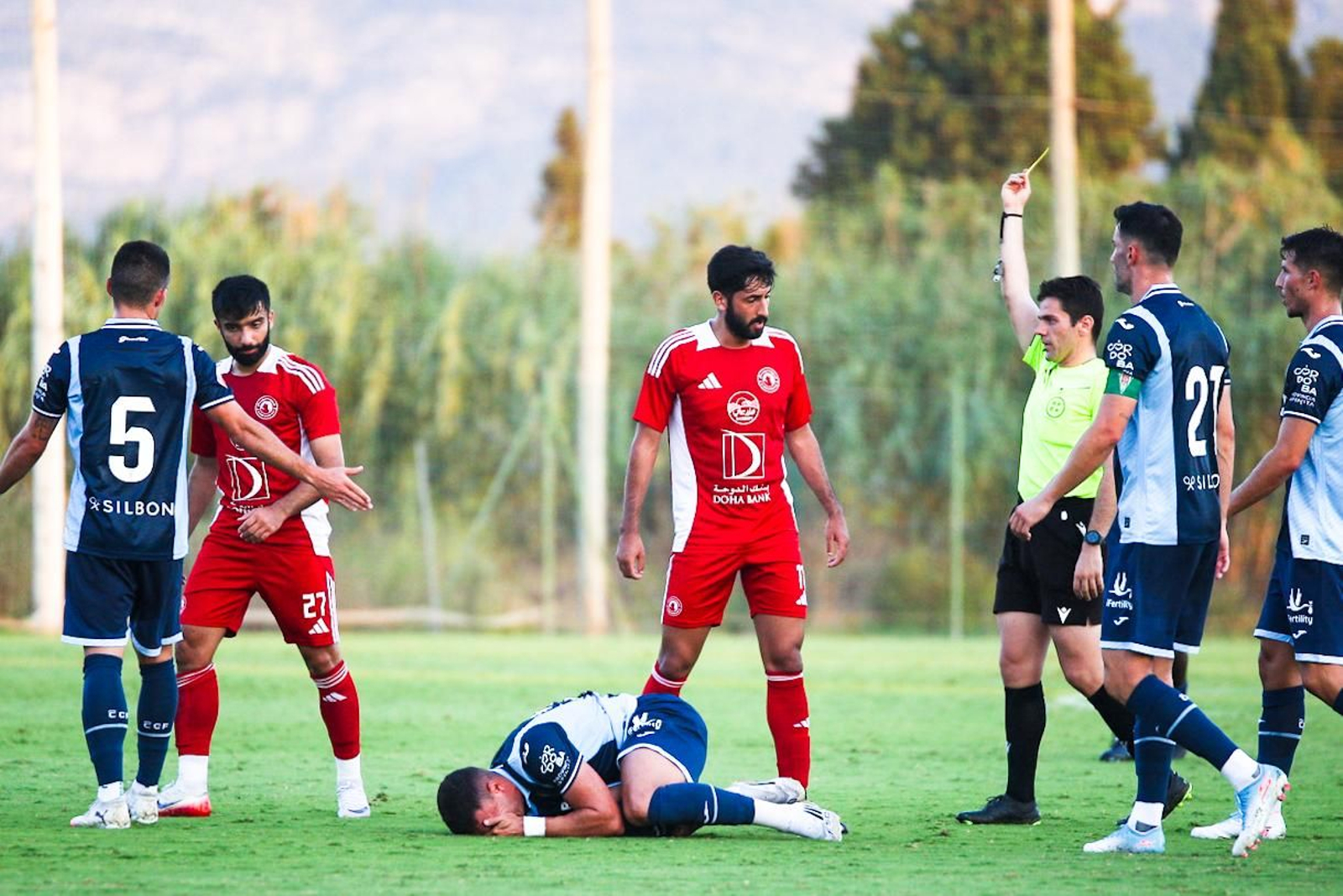 Las mejores fotos del amistoso entre el Córdoba CF y el Al Arabi en Oliva