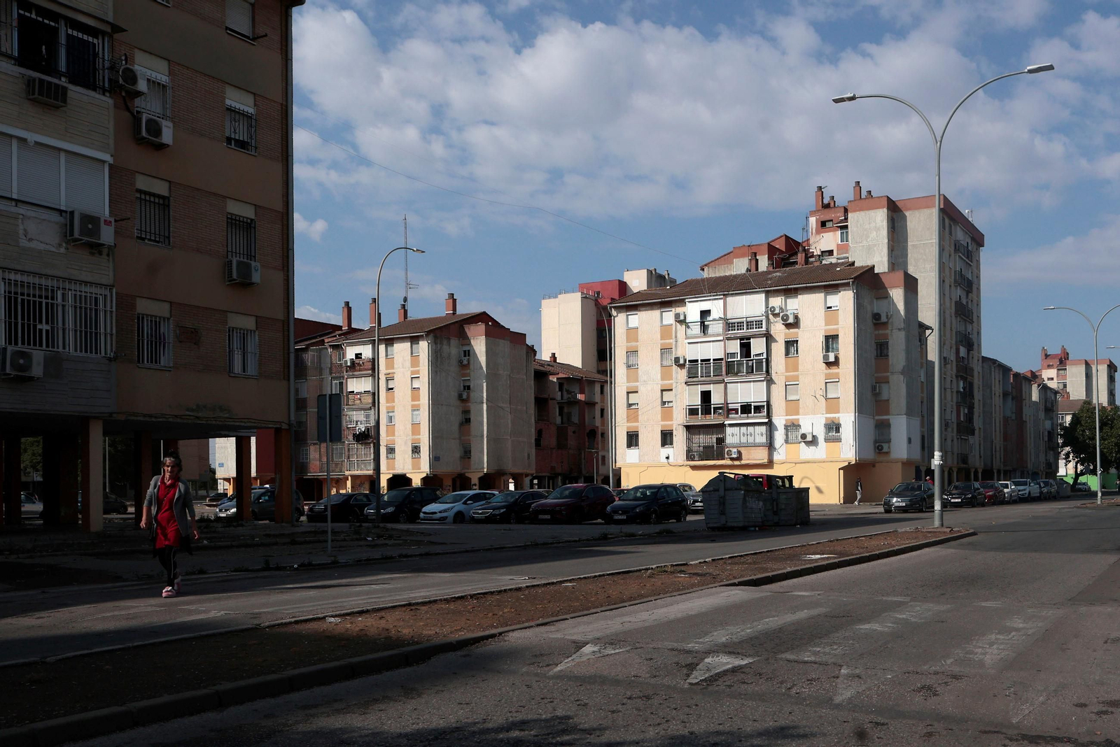 La barriada Martínez Montañés, donde ocurrieron los hechos.