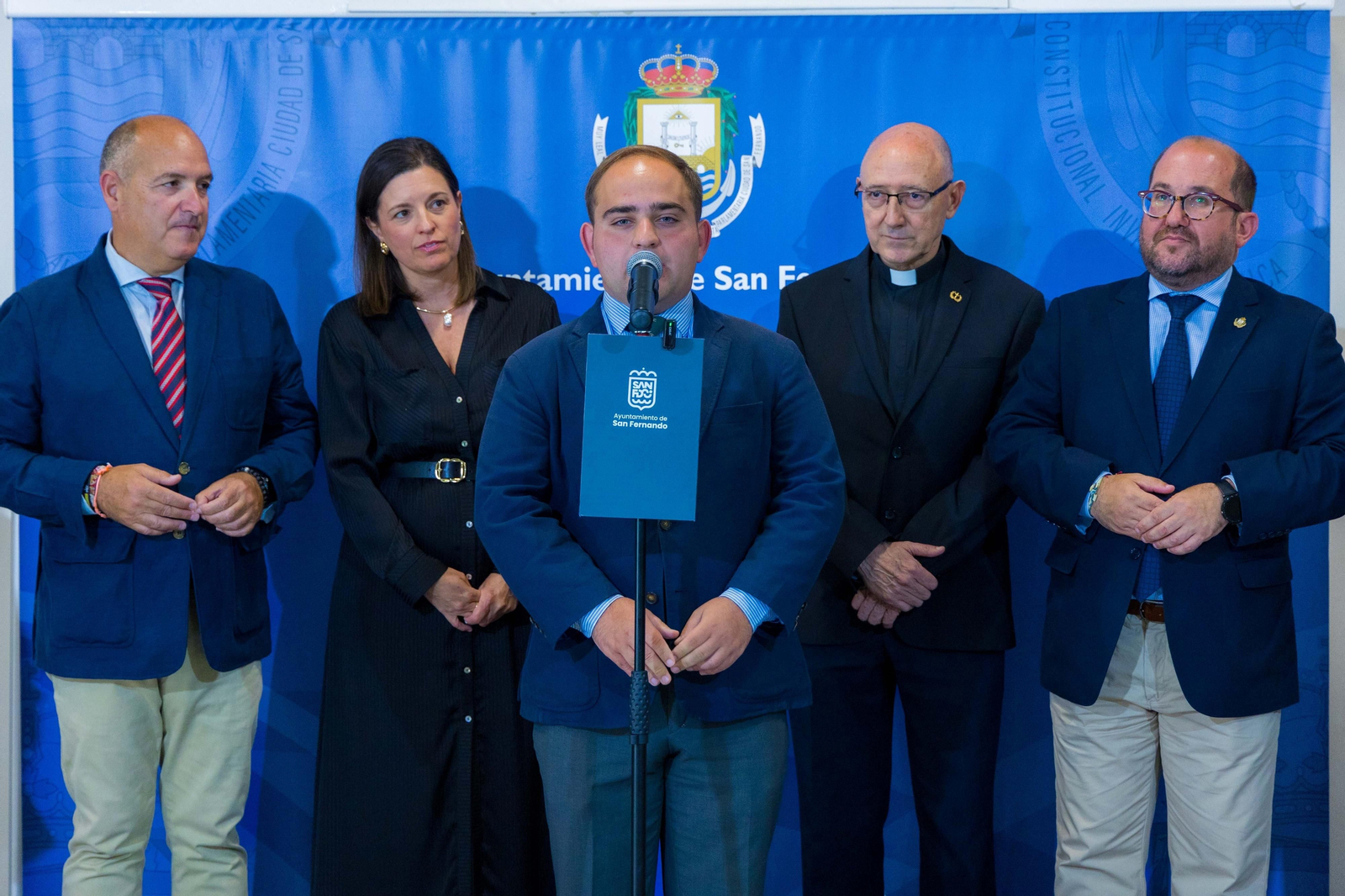 Inauguración de la exposición 'Panis Vitae' por el Corpus de San Fernando