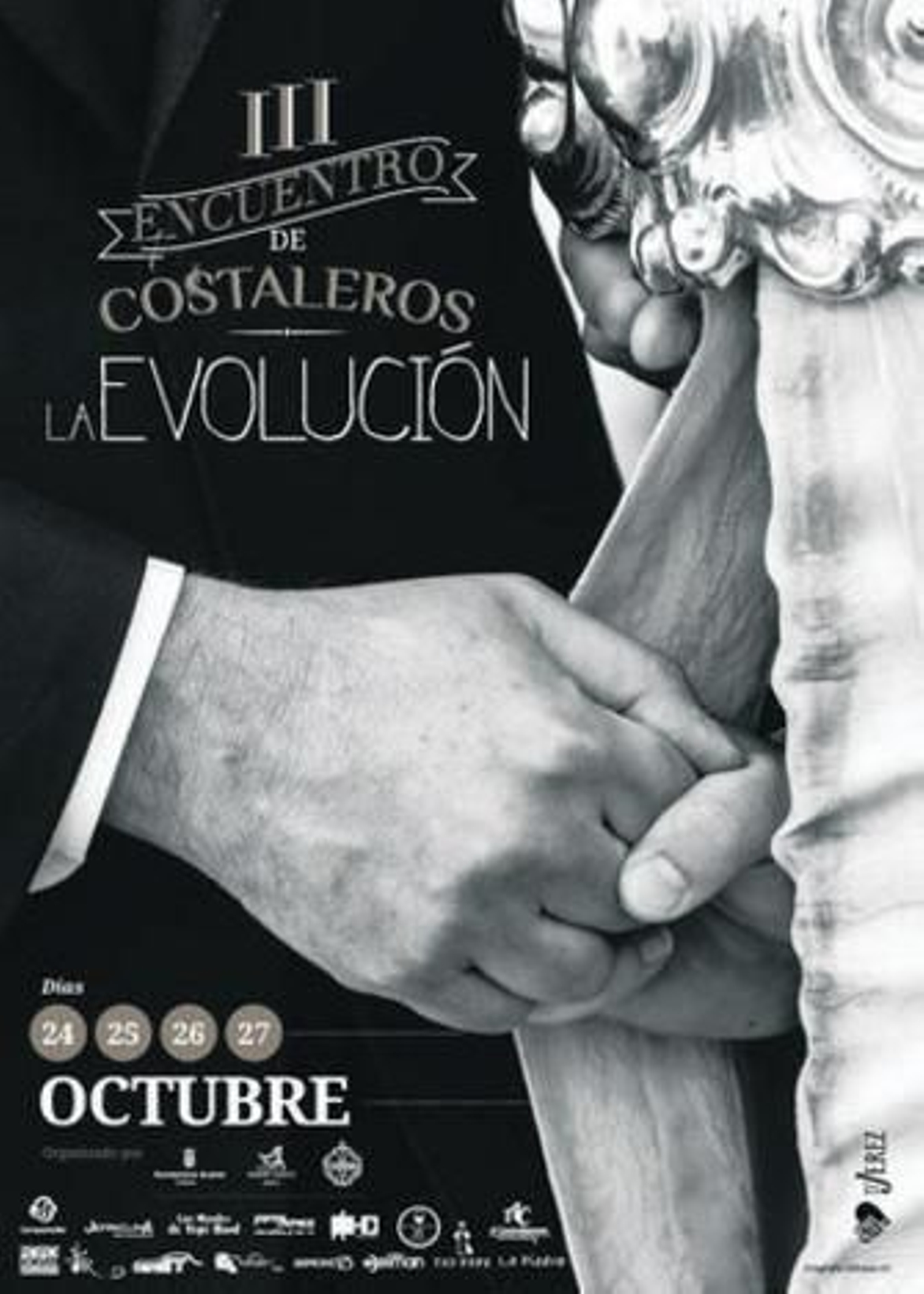 Cartel del Encuentro basado en una fotografía original Feliciano Gil.