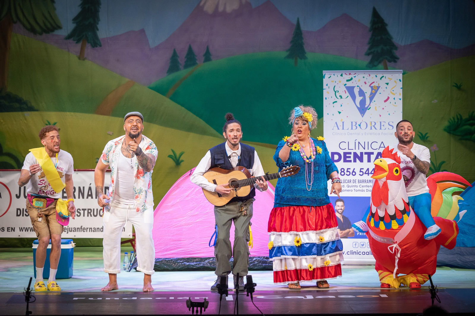 Cuarteto 'En mi caseta cabe todo el mundo'