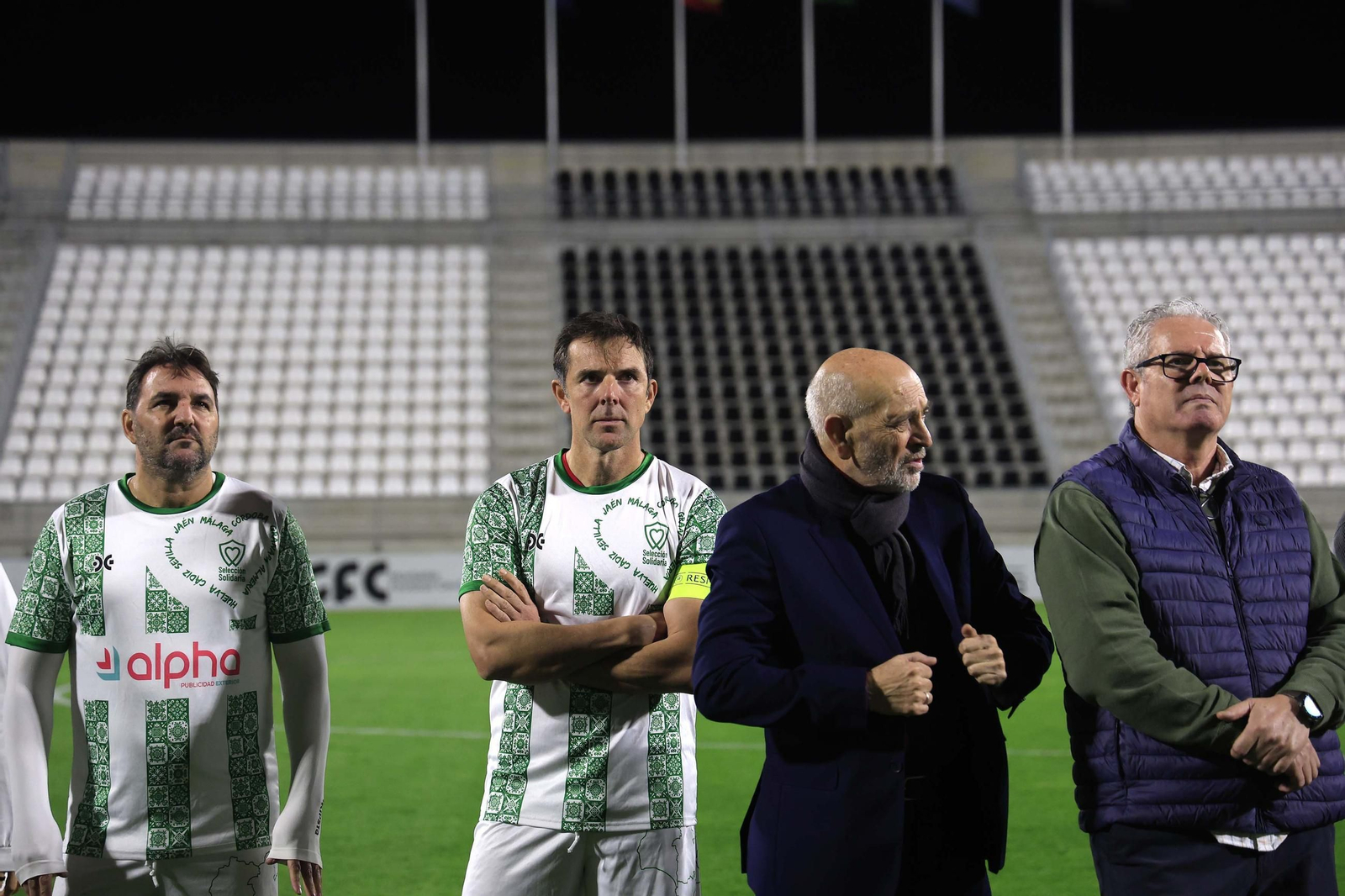 Las fotos del homenaje al ex jugador de la Balona Edu Mena en La Línea