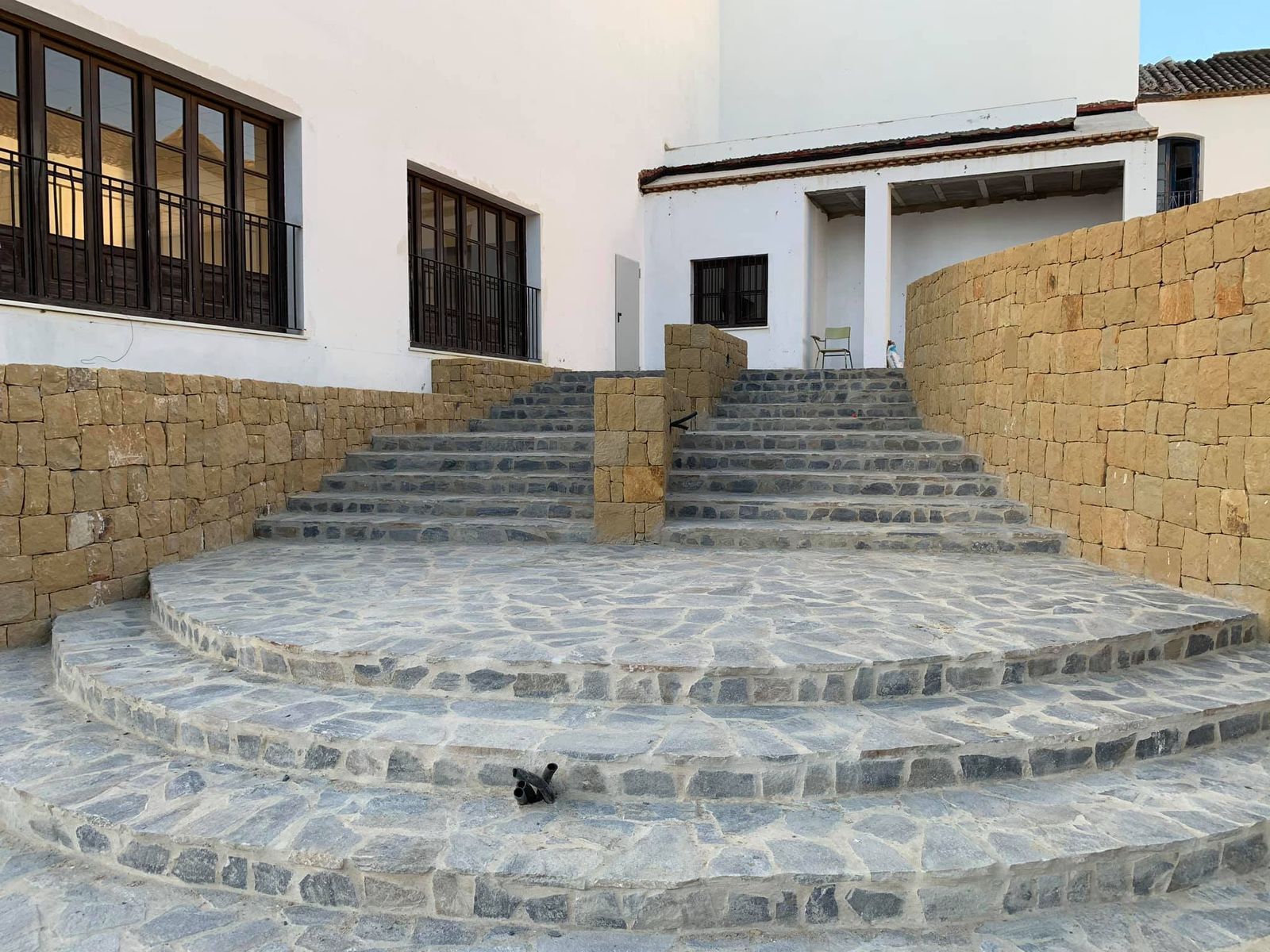 El exterior del centro de día del Gurugú.