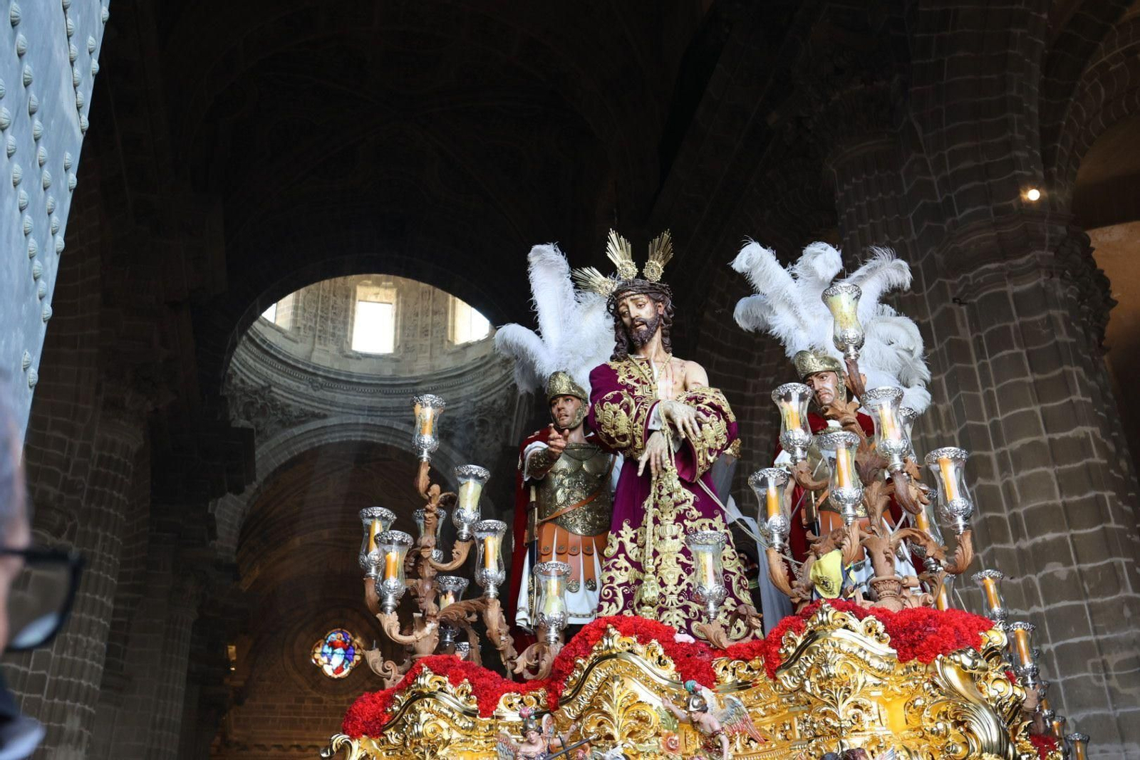 Las imágenes de regreso de las hermandades de la Sed, Candelaria, Paz y Clemencia a sus templos