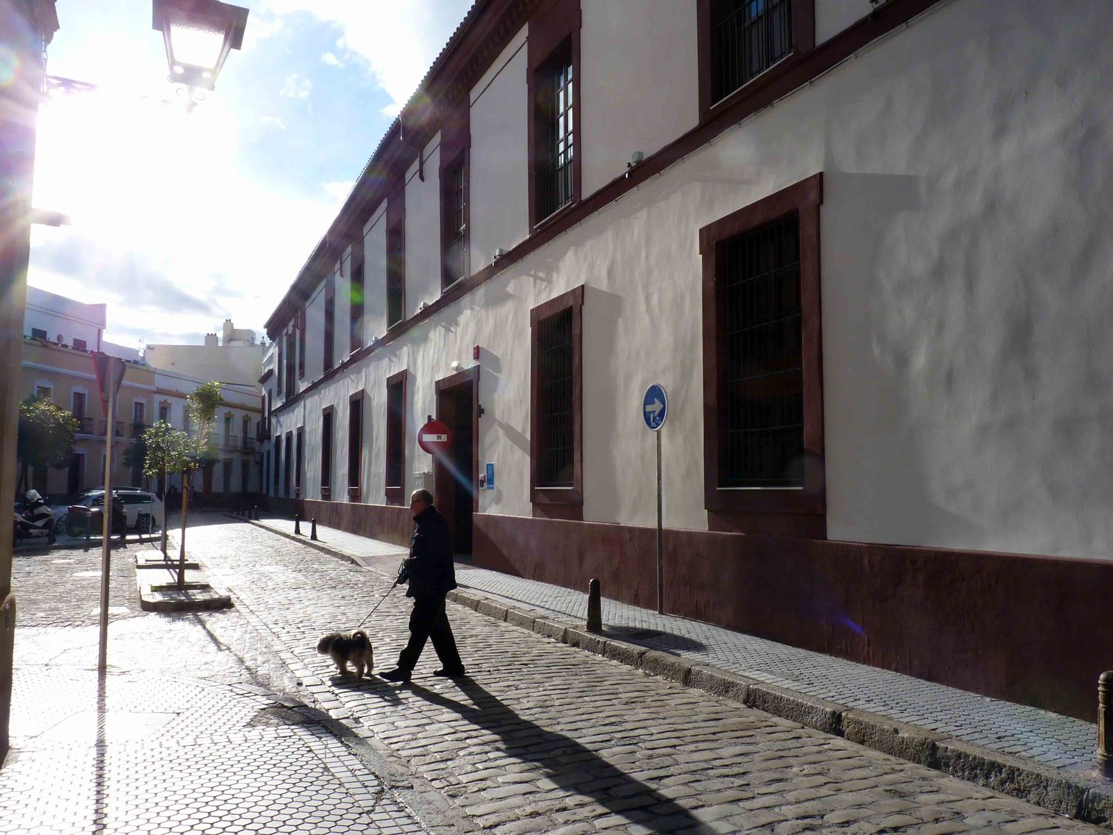 Se quebrará la paz de Conde de Torrejón cuando esta tarde pase por ella el cortejo de la Amargura.