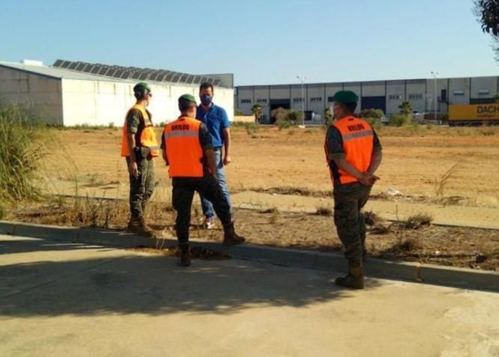 Defensa rechaza La Gravera para el campamento de temporeros de Lepe por ser "un secanal"