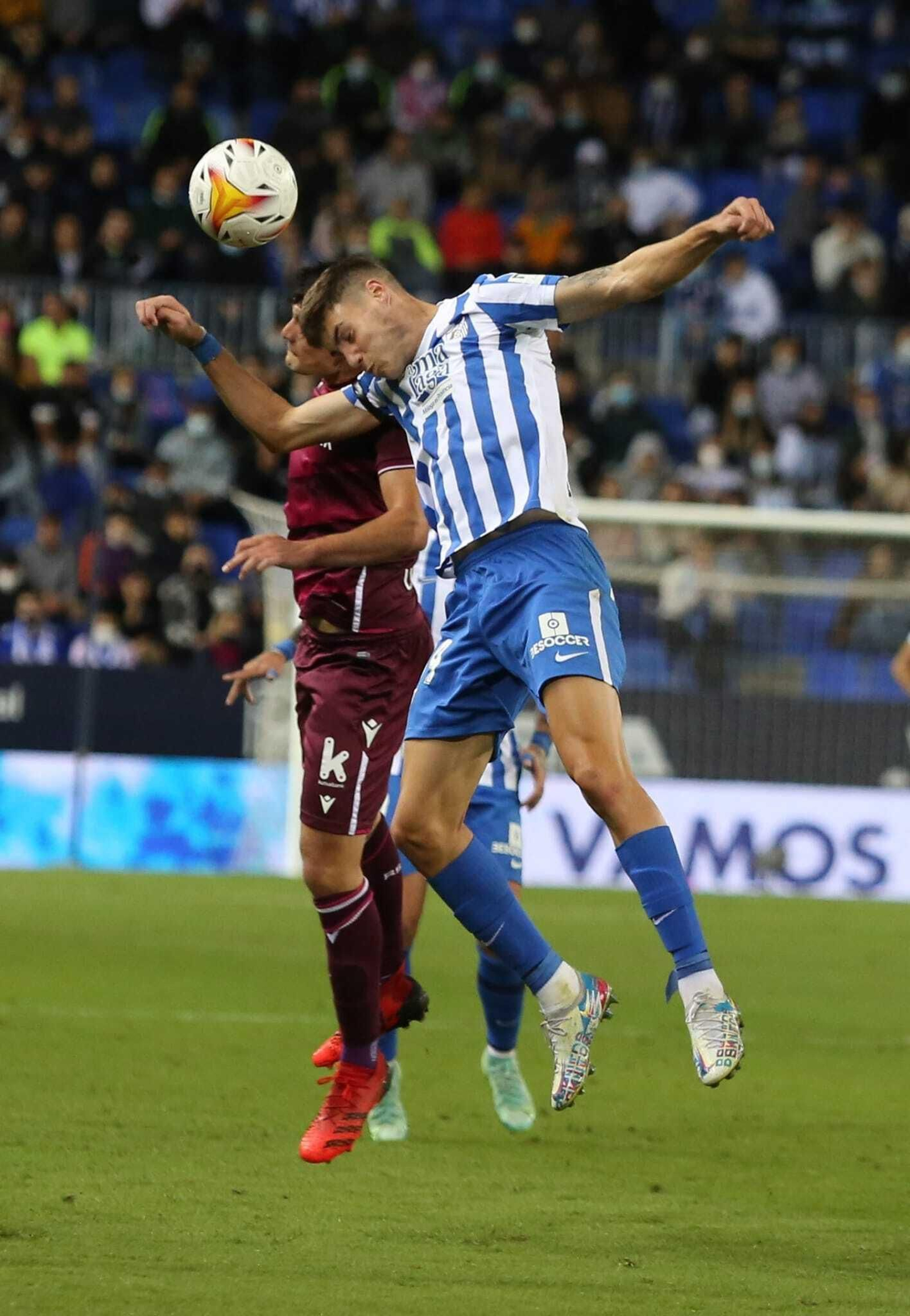Las fotos del Málaga-Real Sociedad B