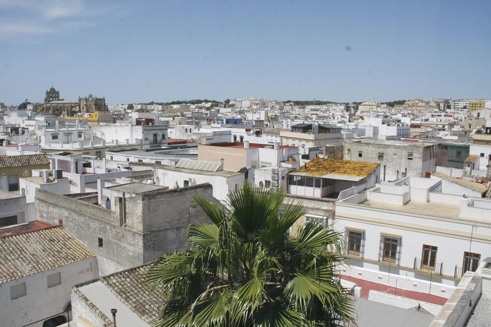 Una panorámica de la zona del Barrio Alto del casco histórico de El Puerto de Santa María.