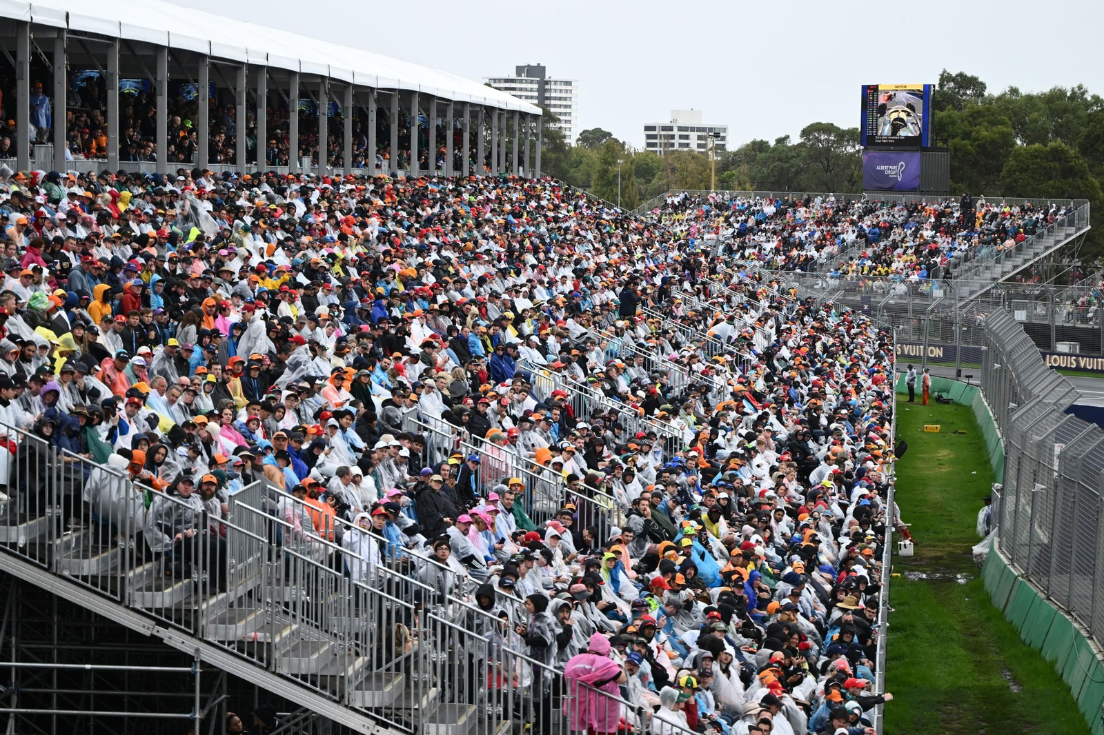 Los fotos del arranque de la Fórmula 1 en Melbourne