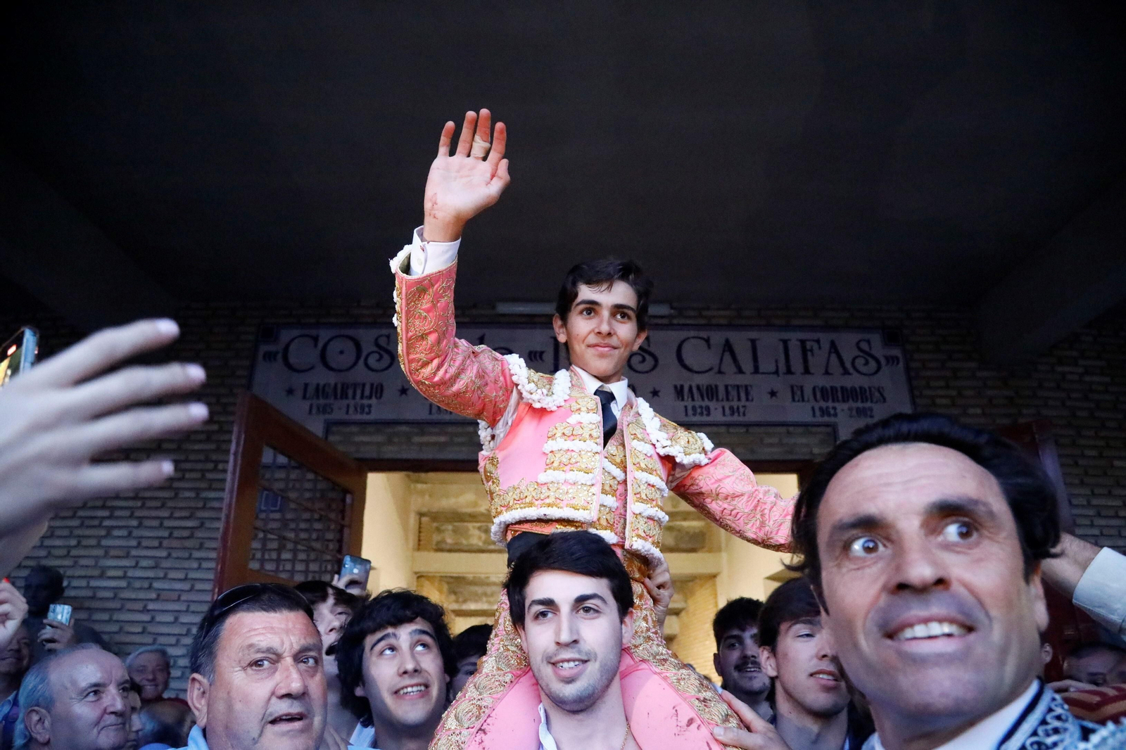 La presentación del novillero Manuel Román en Córdoba, en imágenes