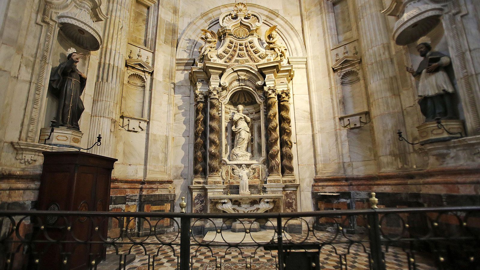 Capilla de la Asuncion, en la Catedral de Cádiz.