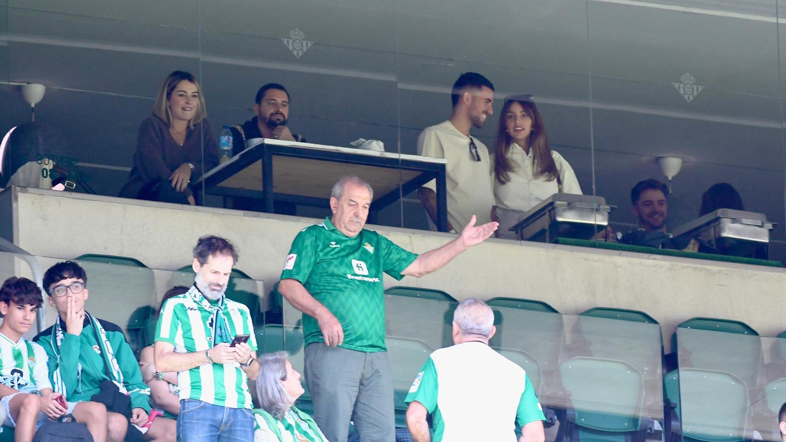 Ceballos en el Benito Villamarín