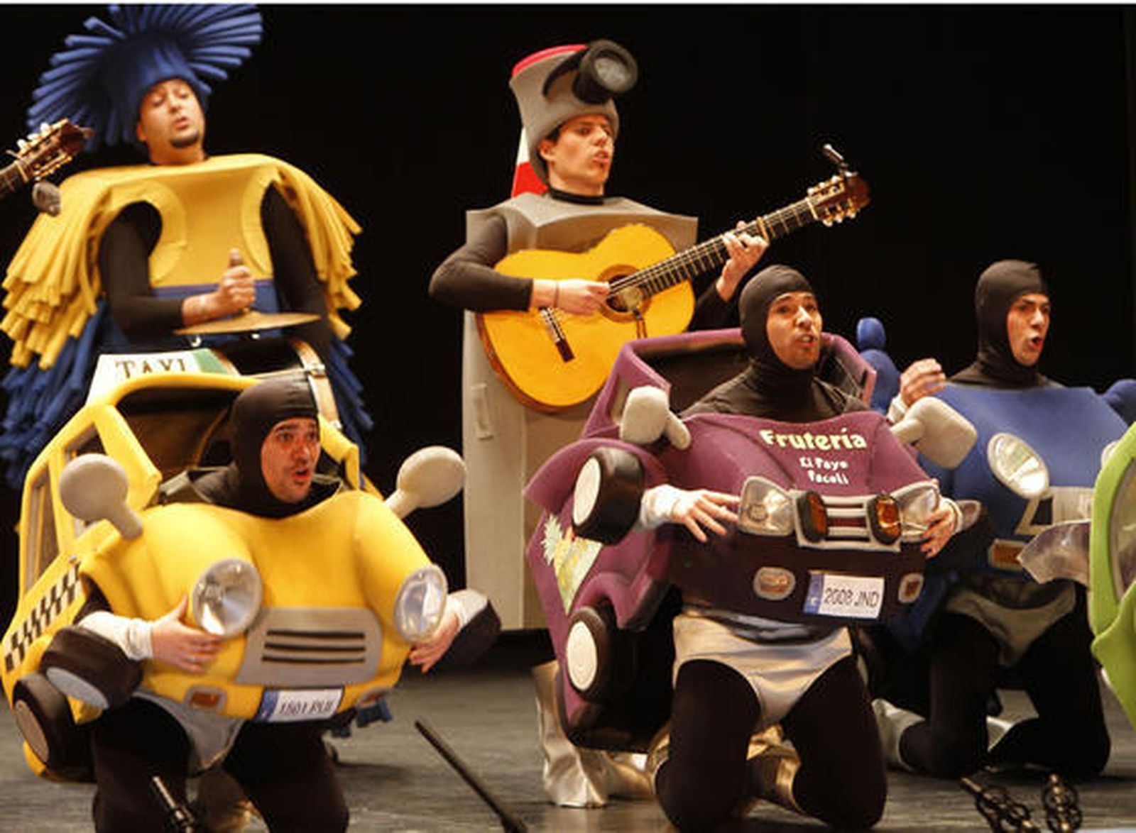 Chirigota No me ralles  Foto: Lourdes de Vicente