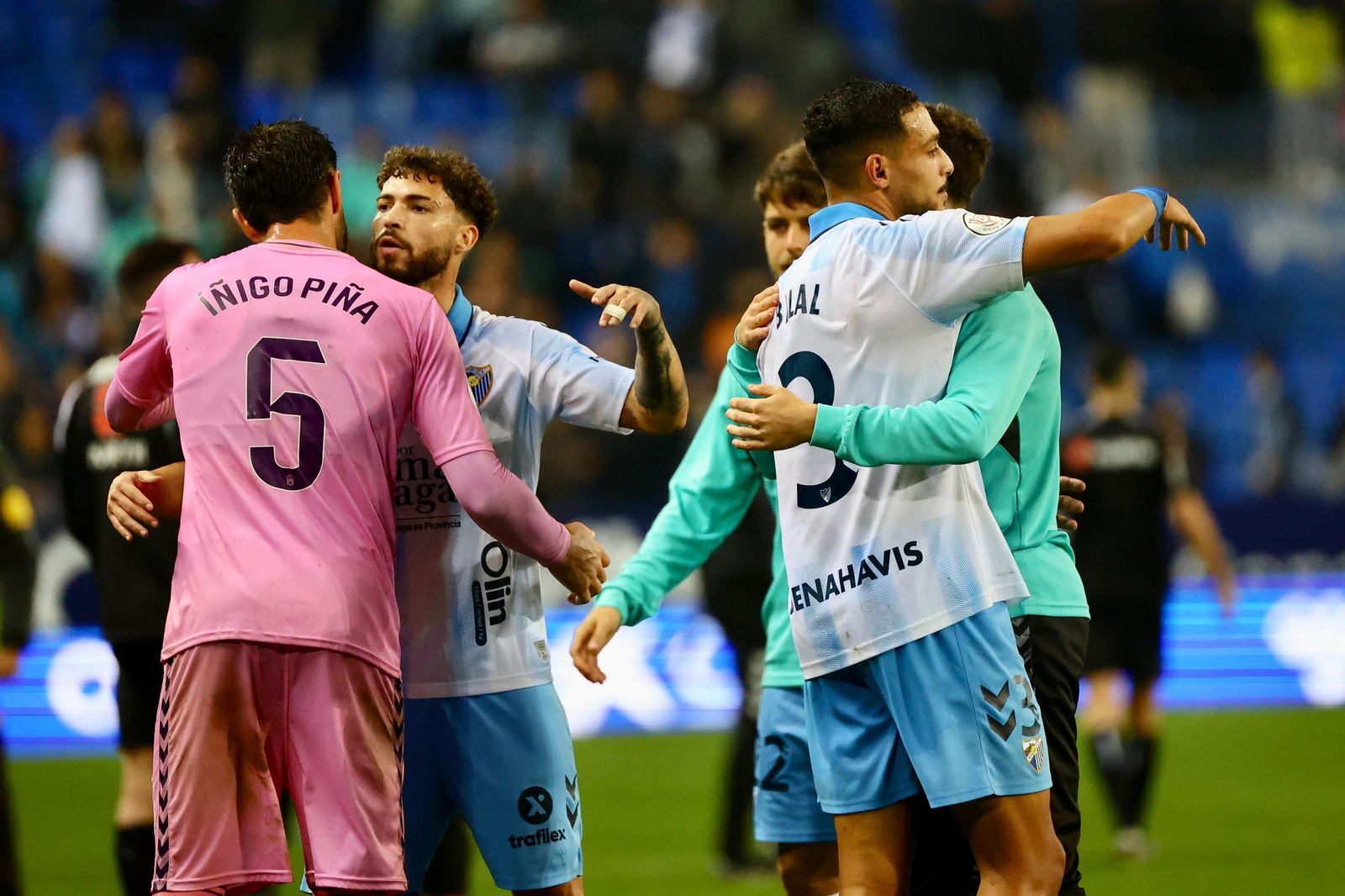 El Málaga CF - Eldense, en fotos
