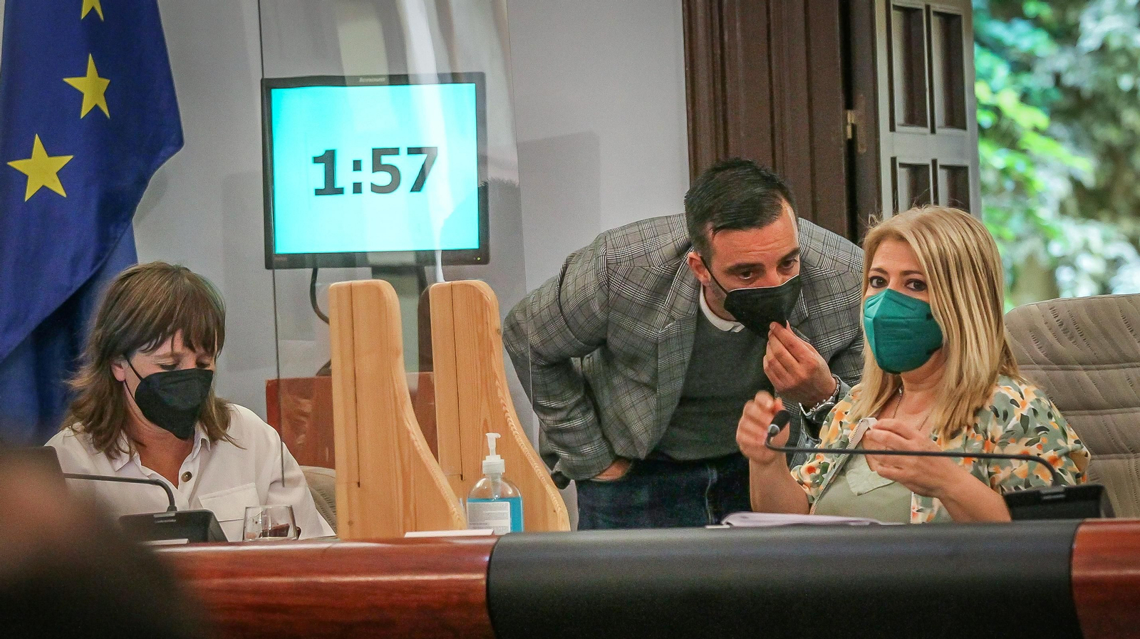 Secuencia del enfado de José Antonio Díaz con la alcaldesa