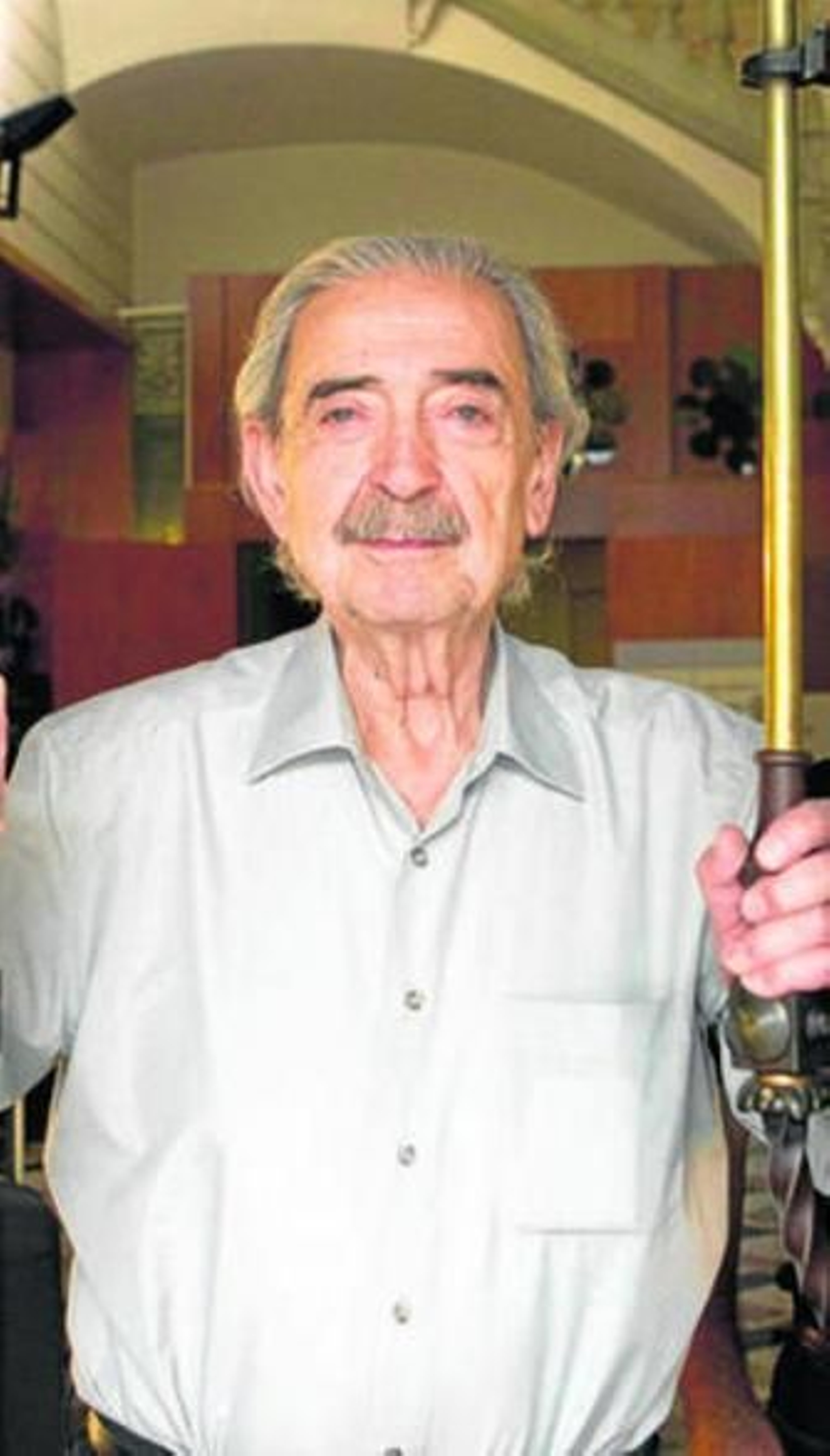 El poeta argentino, en Barcelona.