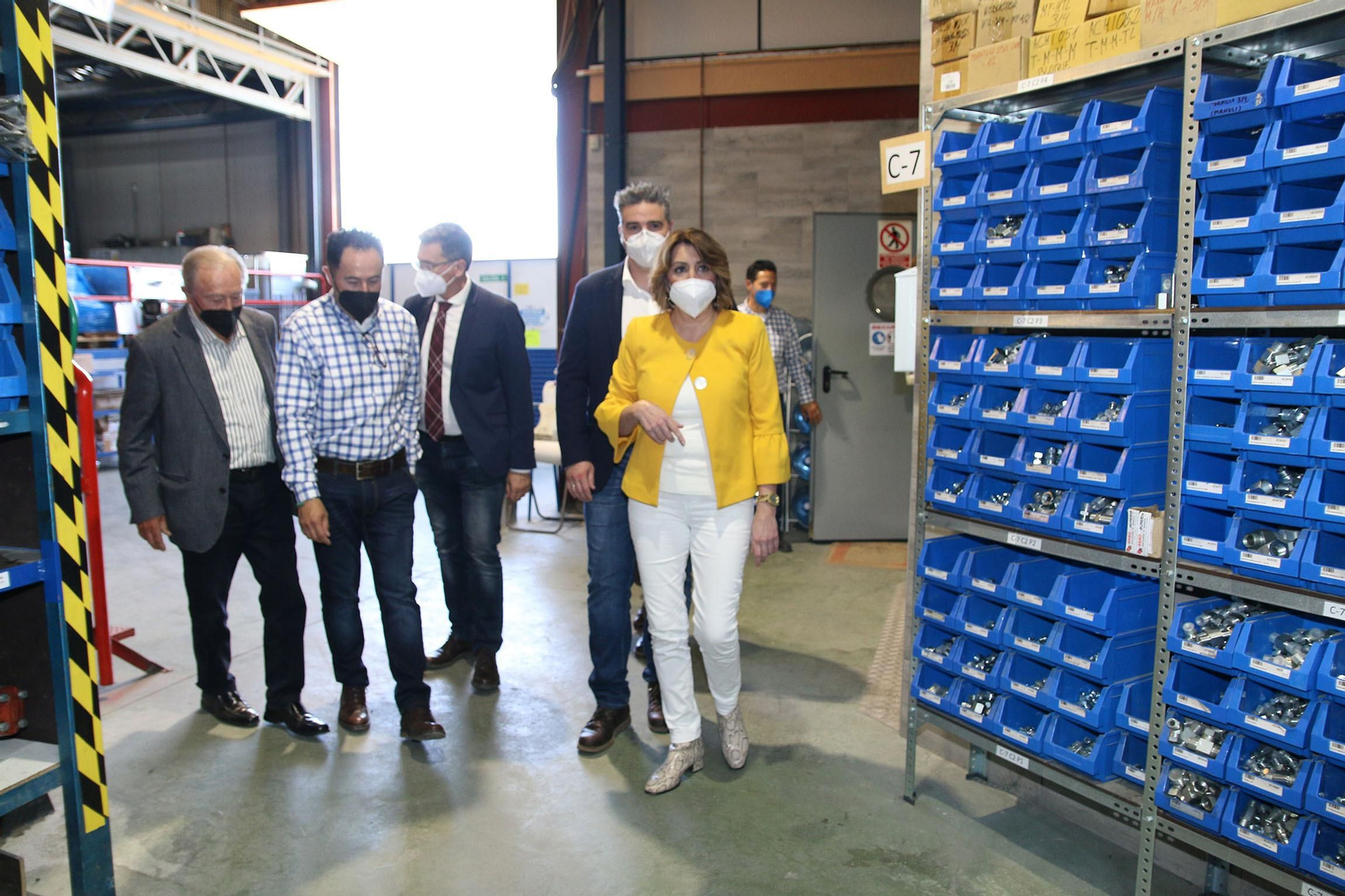 Fotogalería de la visita de Susana Díaz