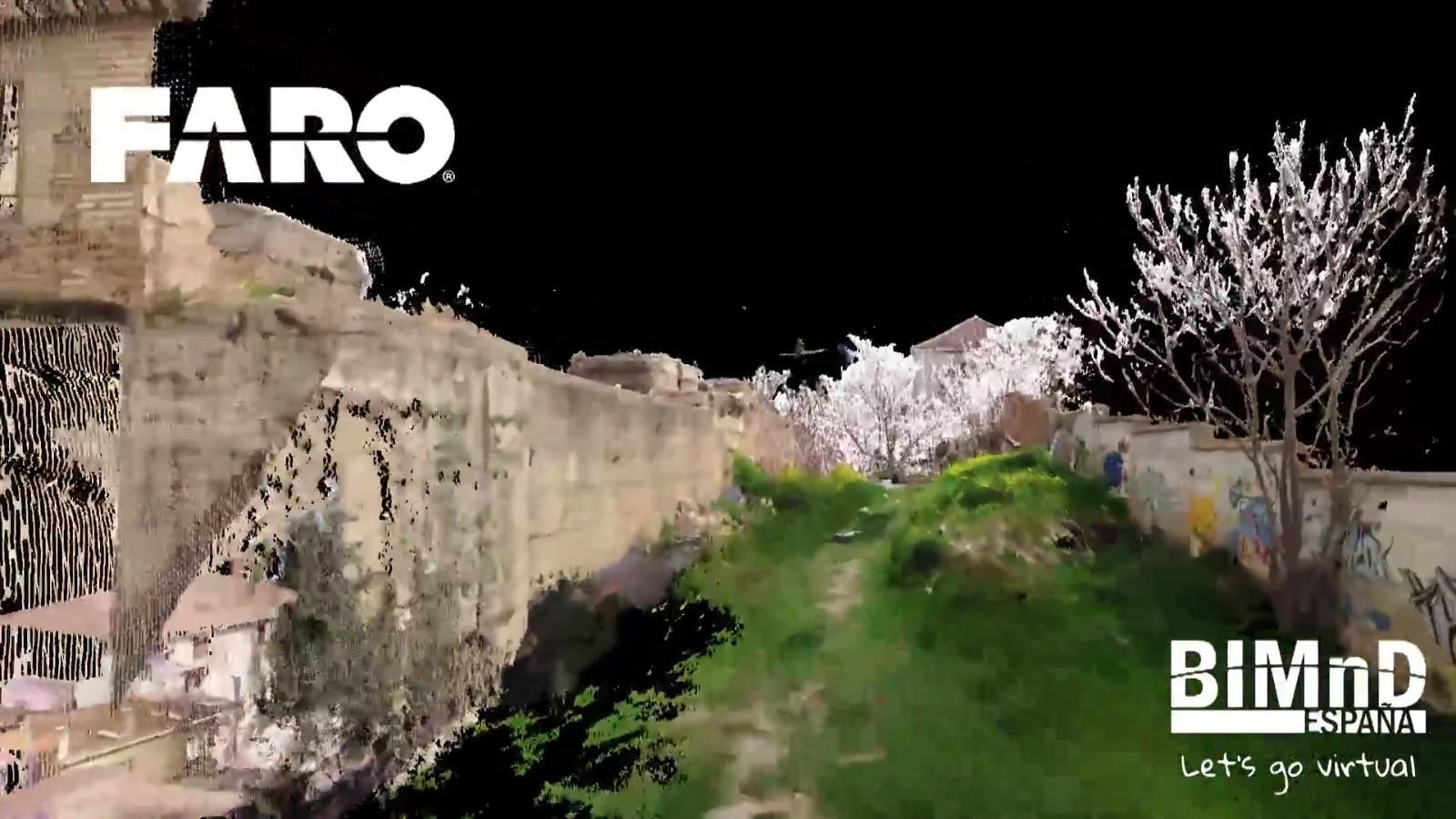 Muralla Zirí en 3D