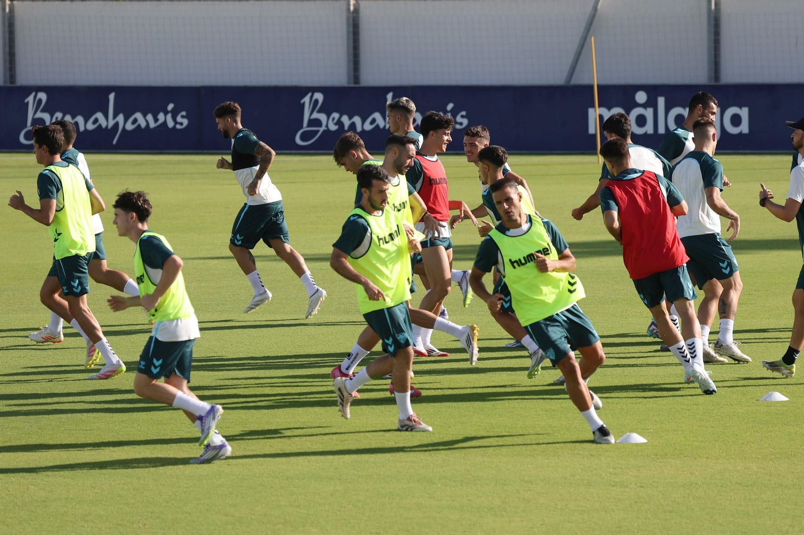 El Málaga CF se muda a la Ciudad Deportiva sin Eneko Jauregi