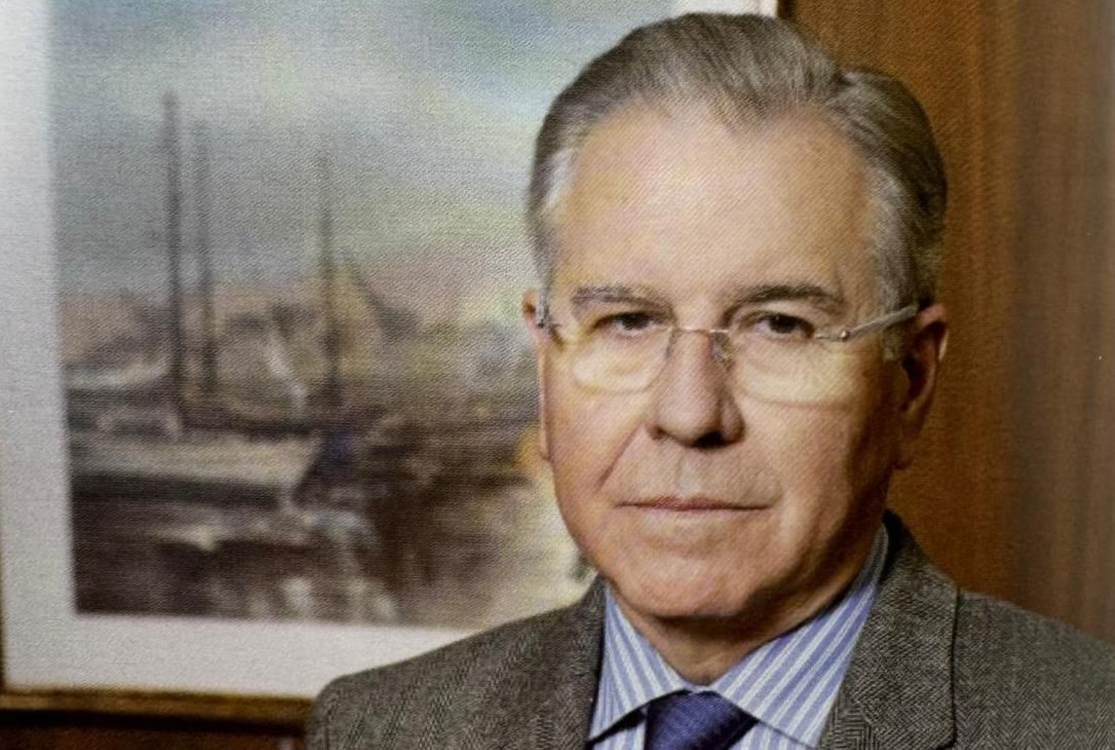 Enrique Pérez Gómez, ex director del Puerto de Huelva.