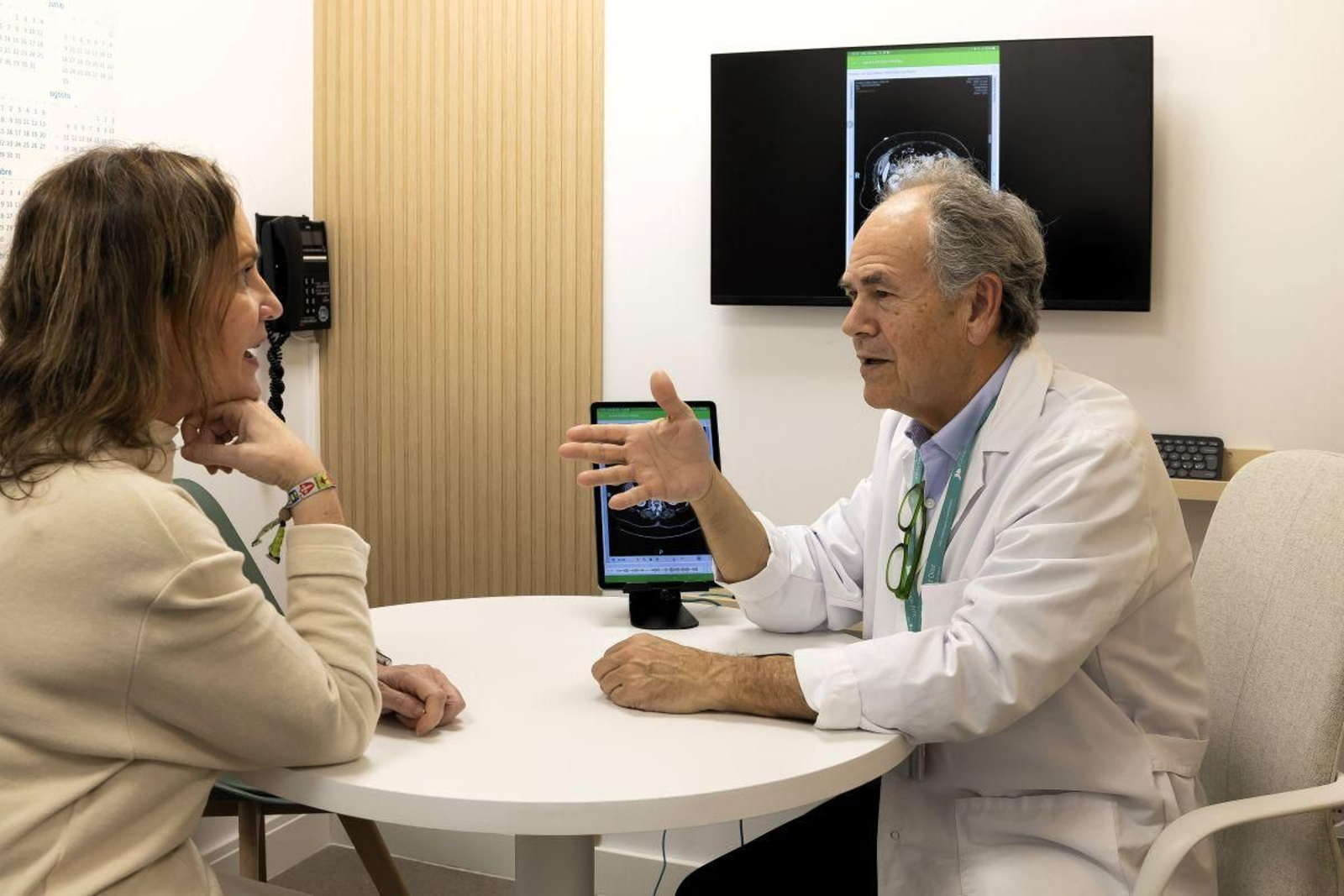 Consulta médica.