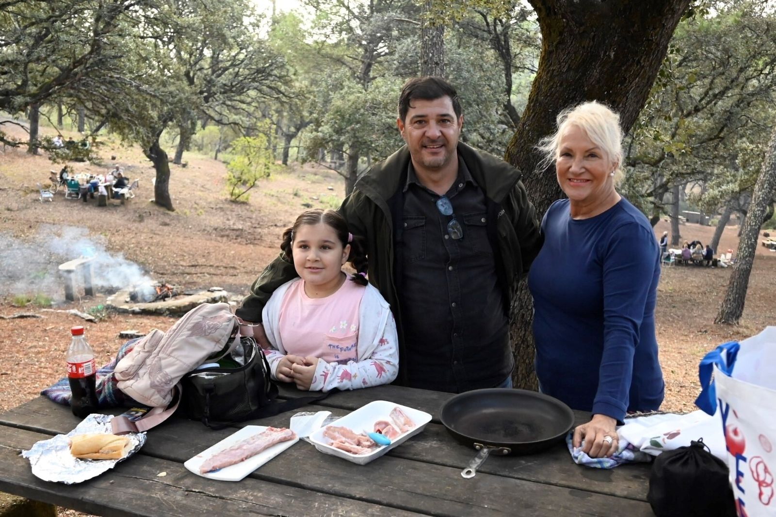 Las imágenes de los peroles por San Rafael en Los Villares