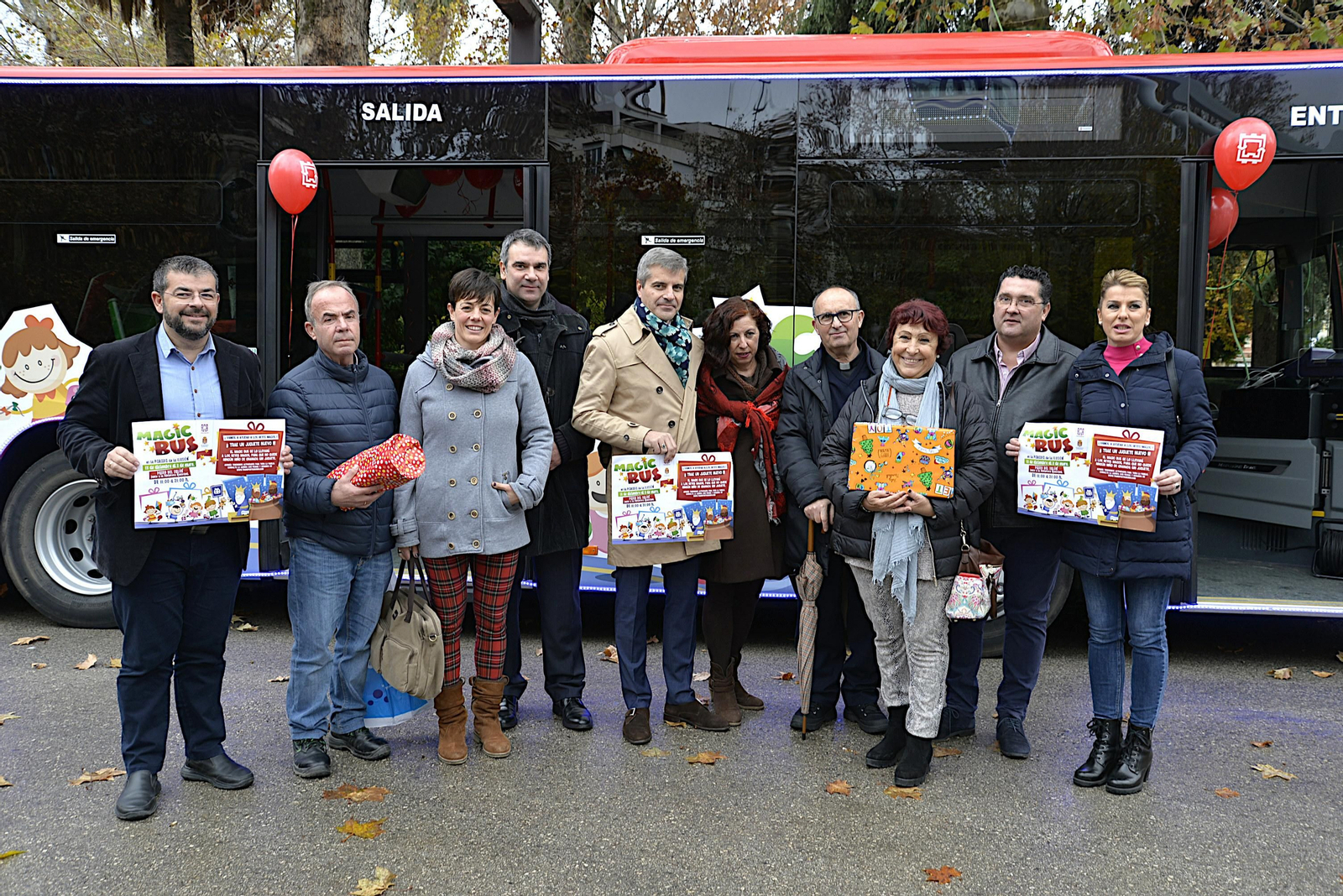 El Magic Bus recogerá juguetes para los niños estas navidades