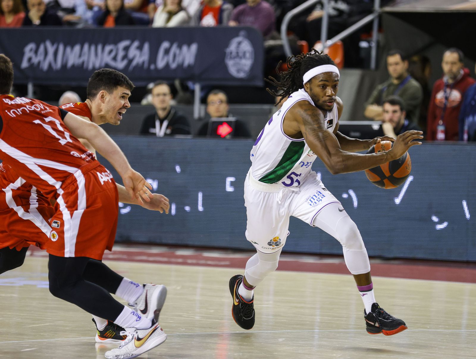 El Baxi Manresa - Unicaja, en fotos