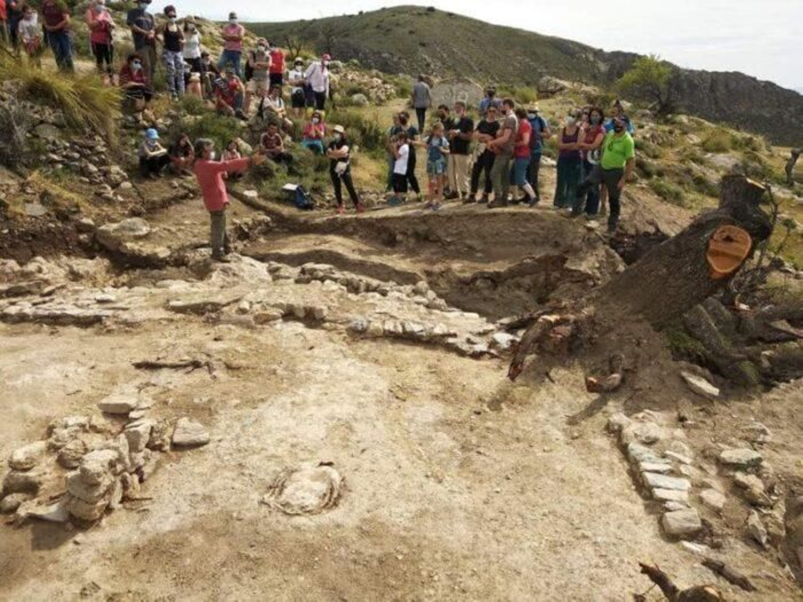 Visita al Fuerte de Juviles.