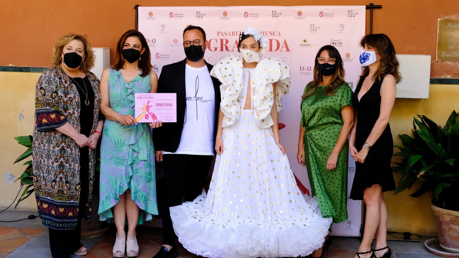 Una de las imágenes de la Pasarela Flamenca Granada.