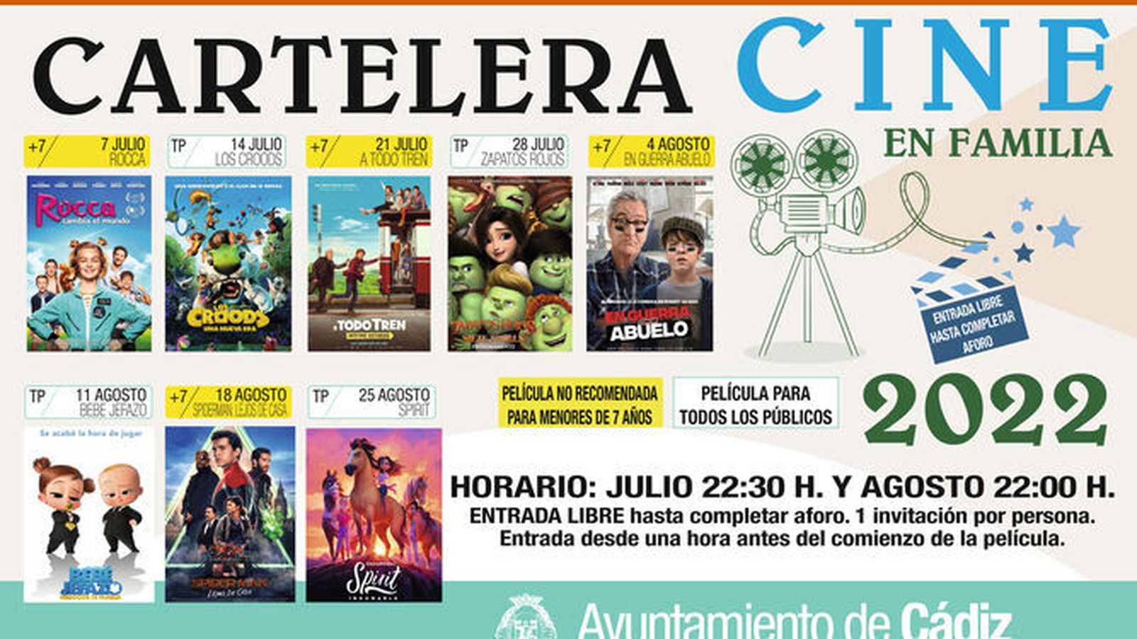 Cine en Familia 2022 (Cádiz)