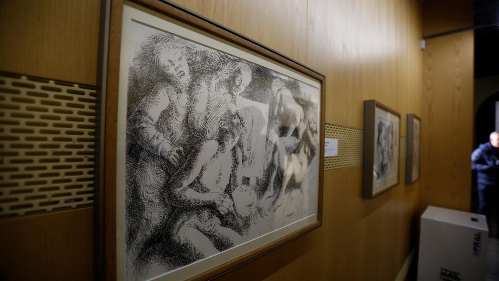 La exposición 'El artista y el Eros' de Ricardo Zamorano, en imágenes