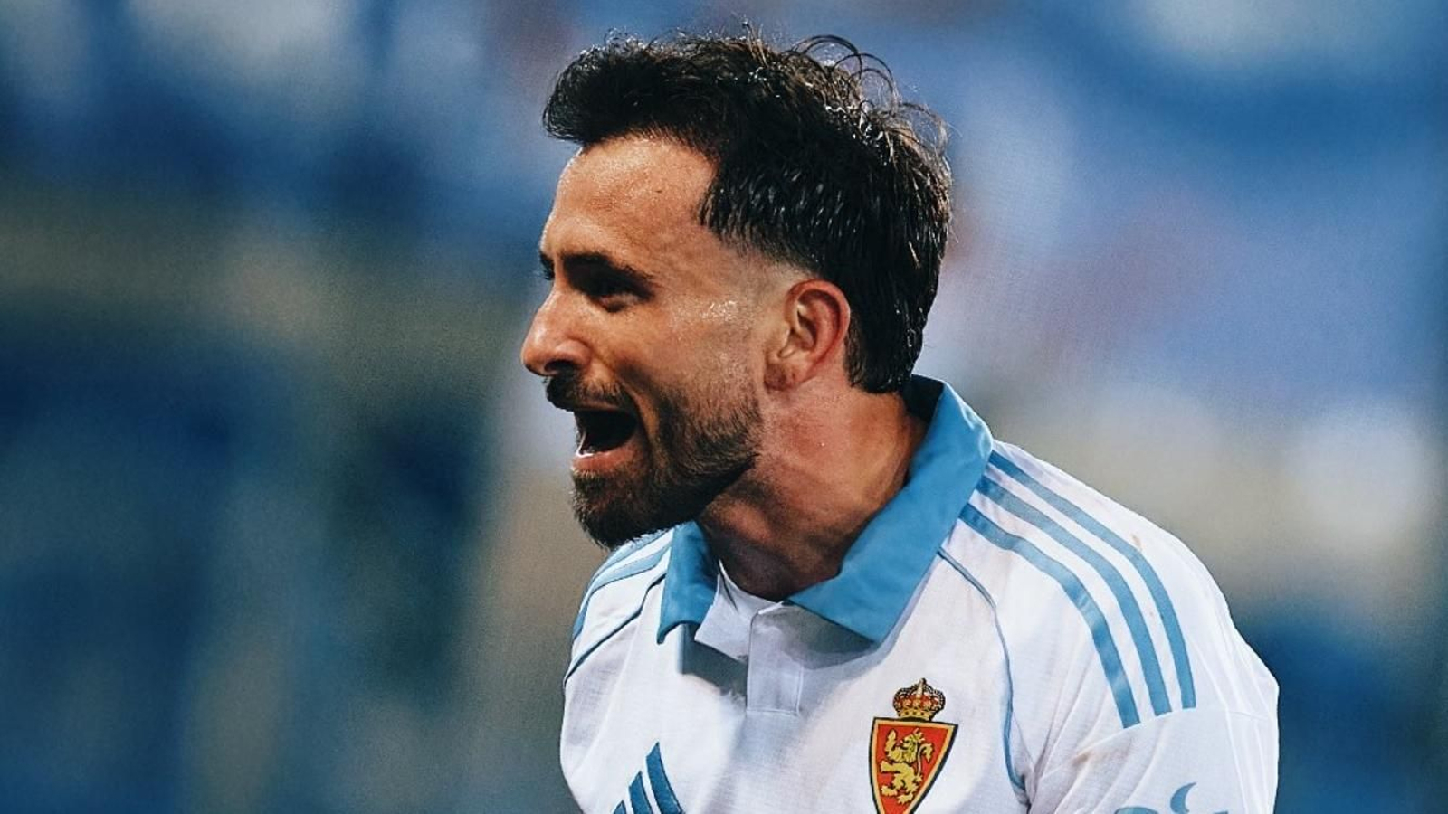 Sebas Moyano, uno de los fichajes más destacados de los aragoneses en el mercado estival.