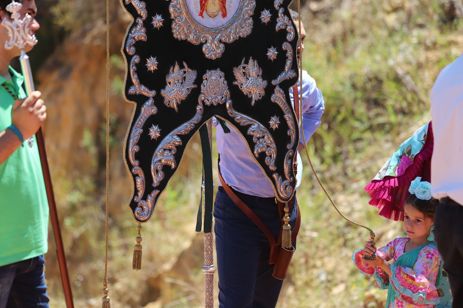 Imágenes de la presentación de las hermandades filiales ante la Virgen de Montemayor