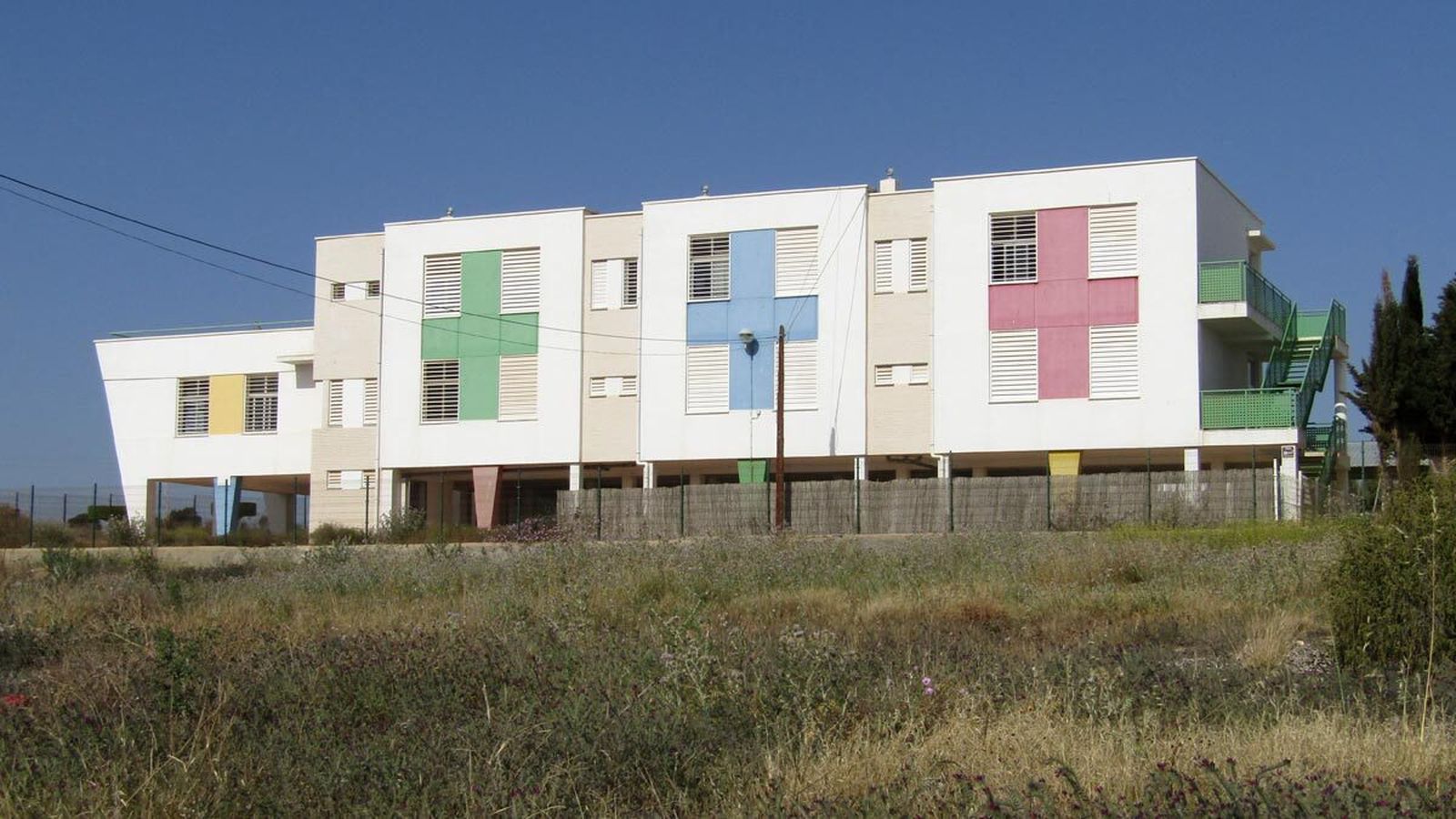 El CEIP Ex Mari Orta de Garrucha en una fotografía de archivo.