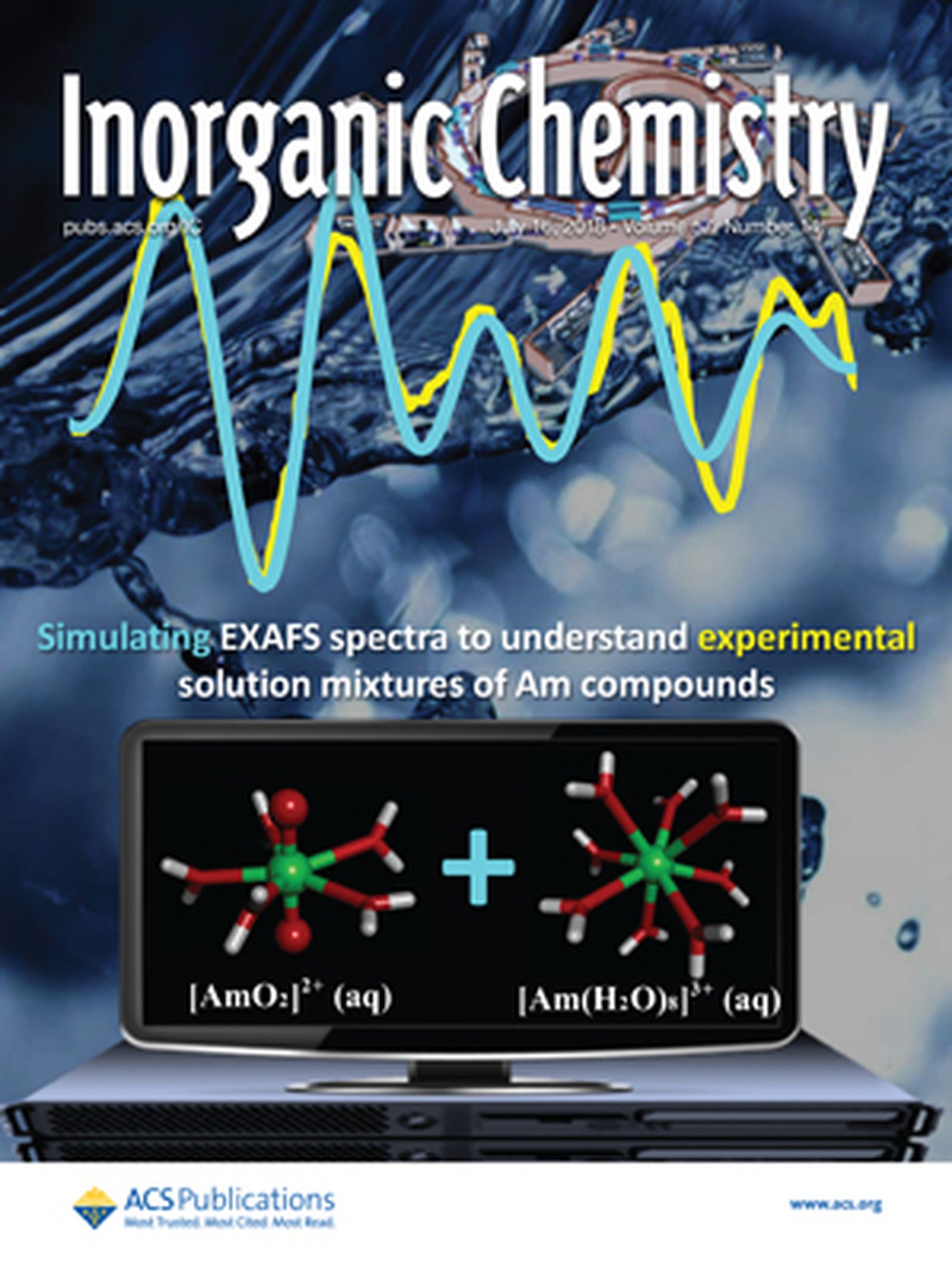 Portada de la prestigiosa revista Inorganic Chemistry, pertineciente a la Sociedad Americana de Química.