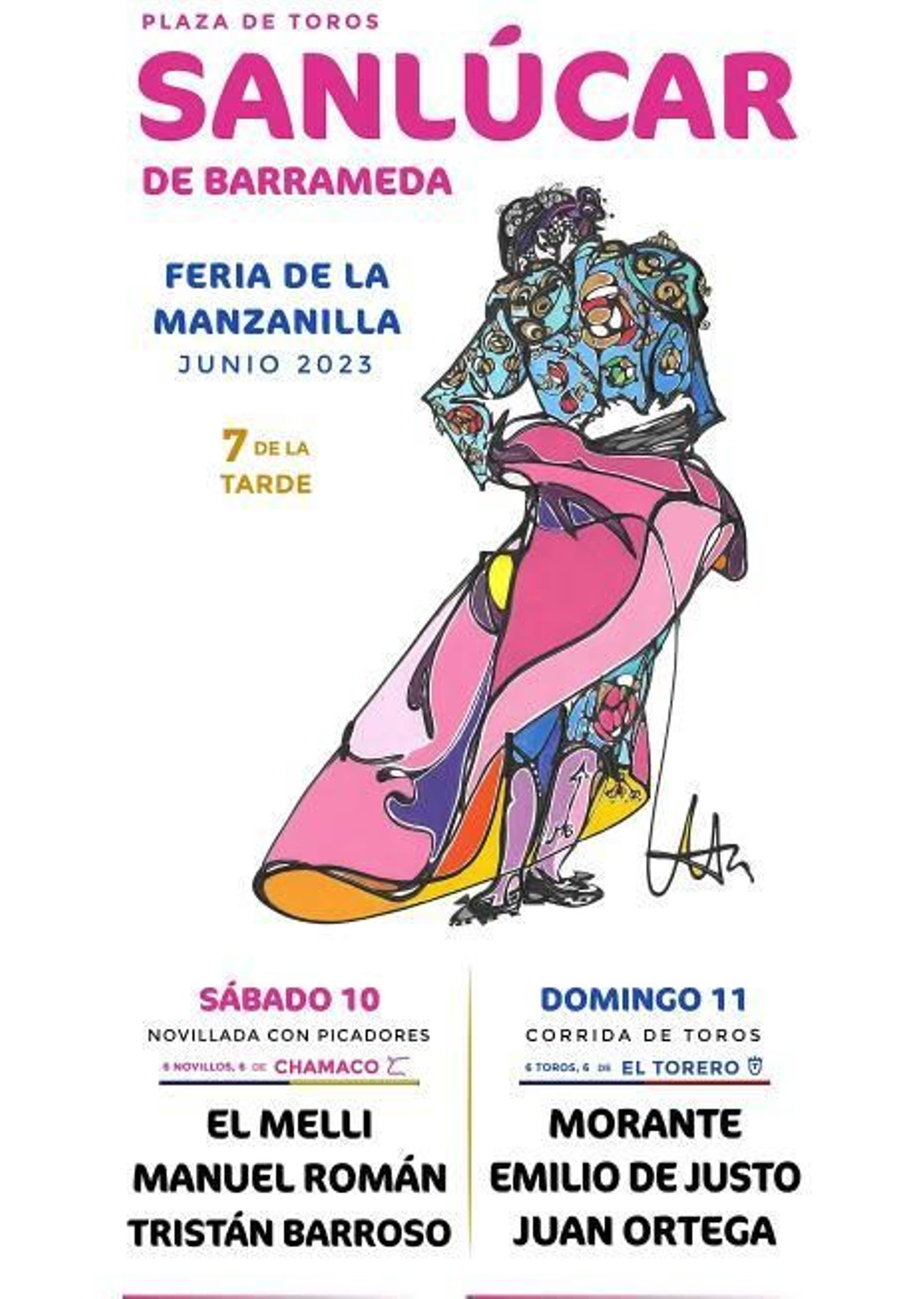 Cartel feria de la Manzanilla 2023. Cartel feria de la Manzanilla 2023.