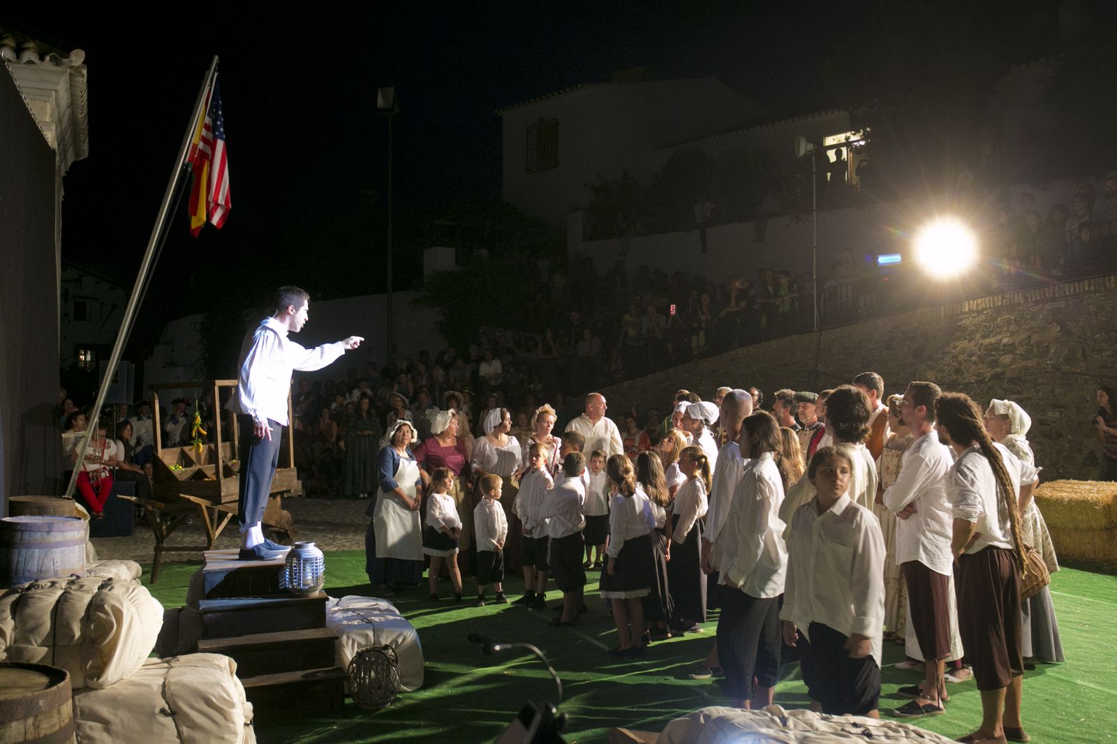 Las fotos de la Fiesta del 4 de julio y el homenaje a Bernardo de Gálvez en Macharaviaya