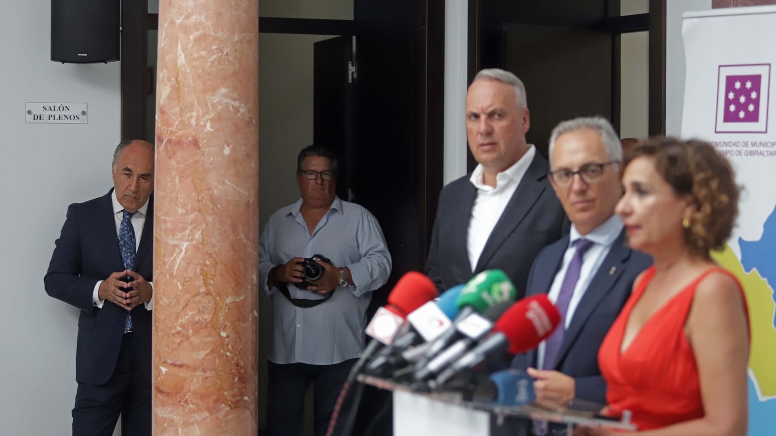 Fotos de la visita de María Jesús Montero a Algeciras