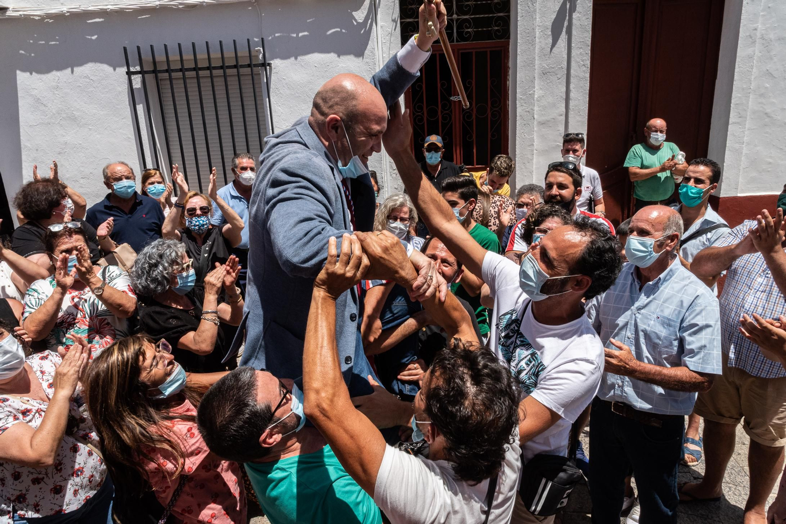 Imágenes de la sesión de moción de censura en el Ayto. De Cartaya