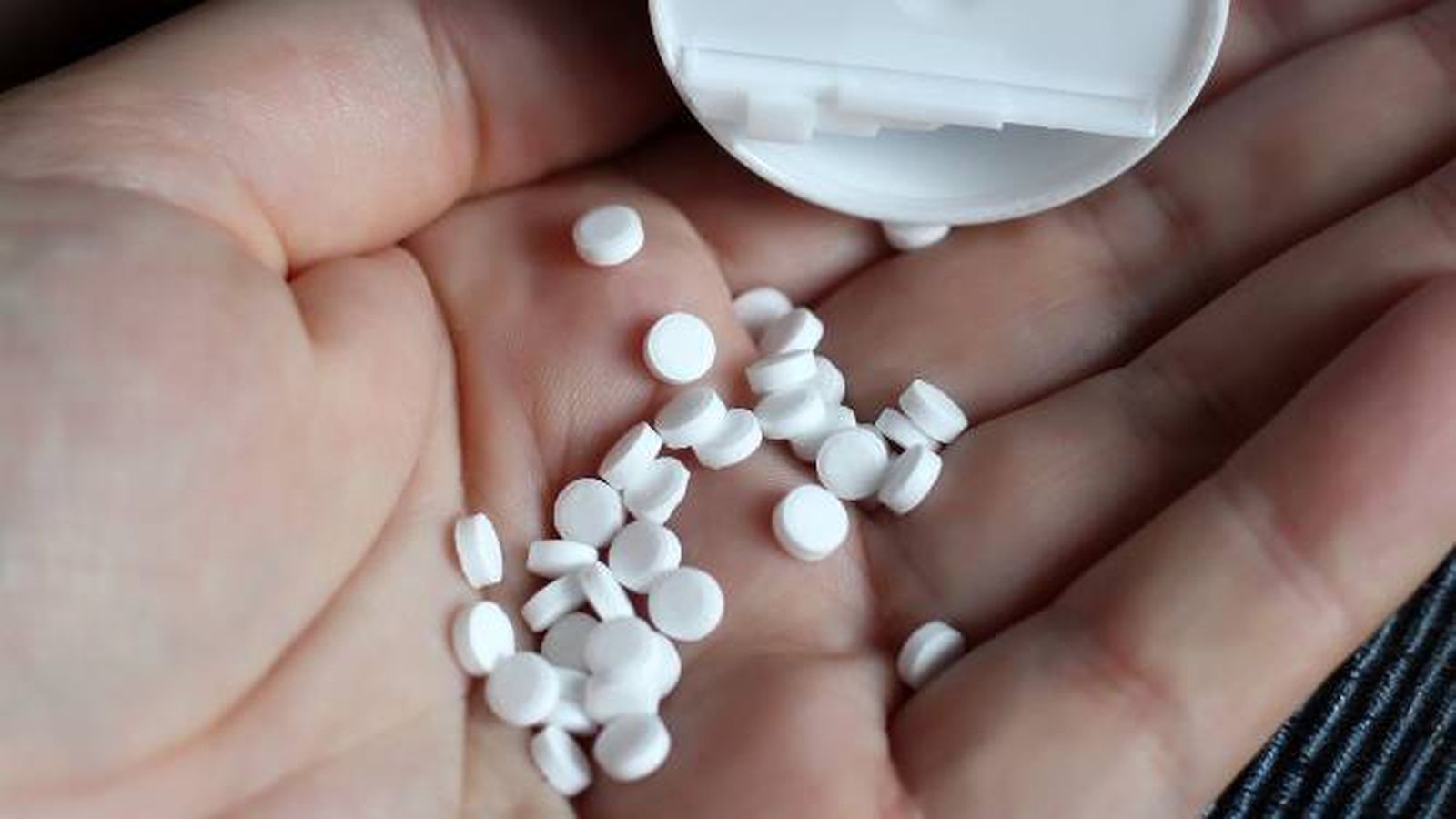 Pastillas de sacarina con aspartamo.