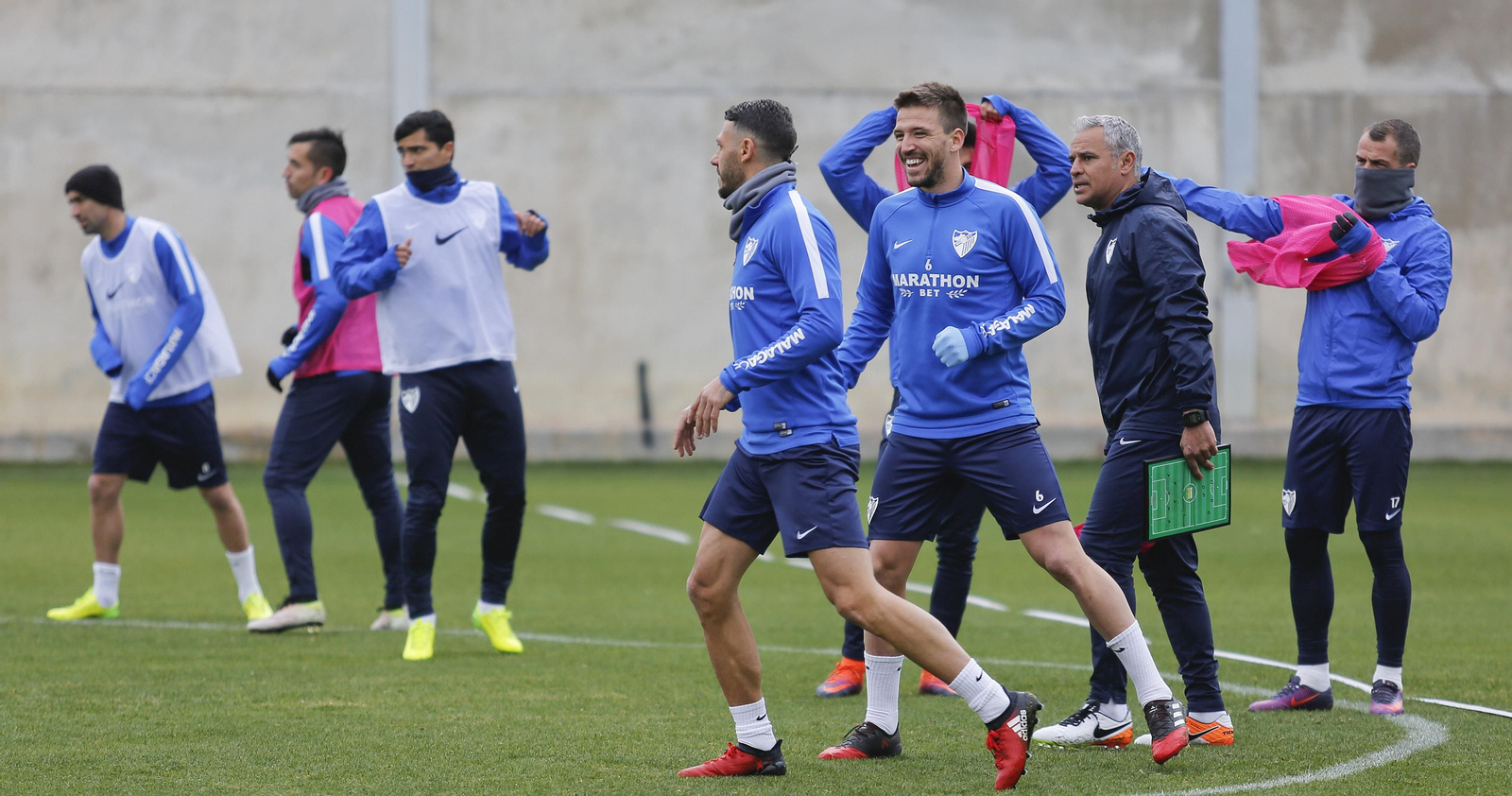 Las fotos de Sergio Pellicer en el Málaga