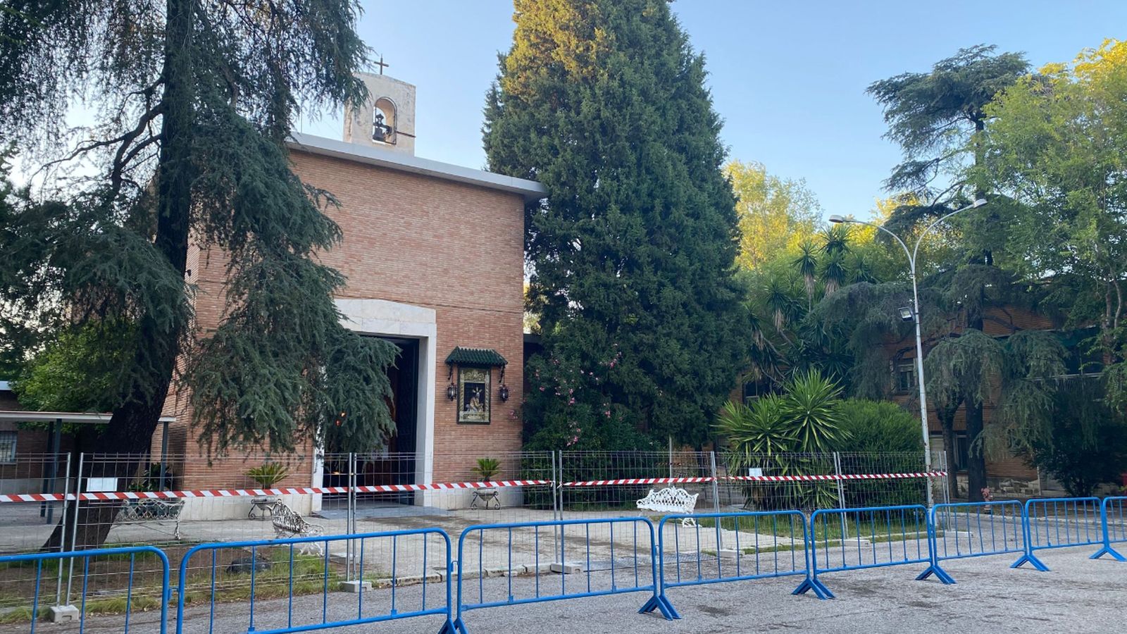 Estado actual del interior de la fábrica