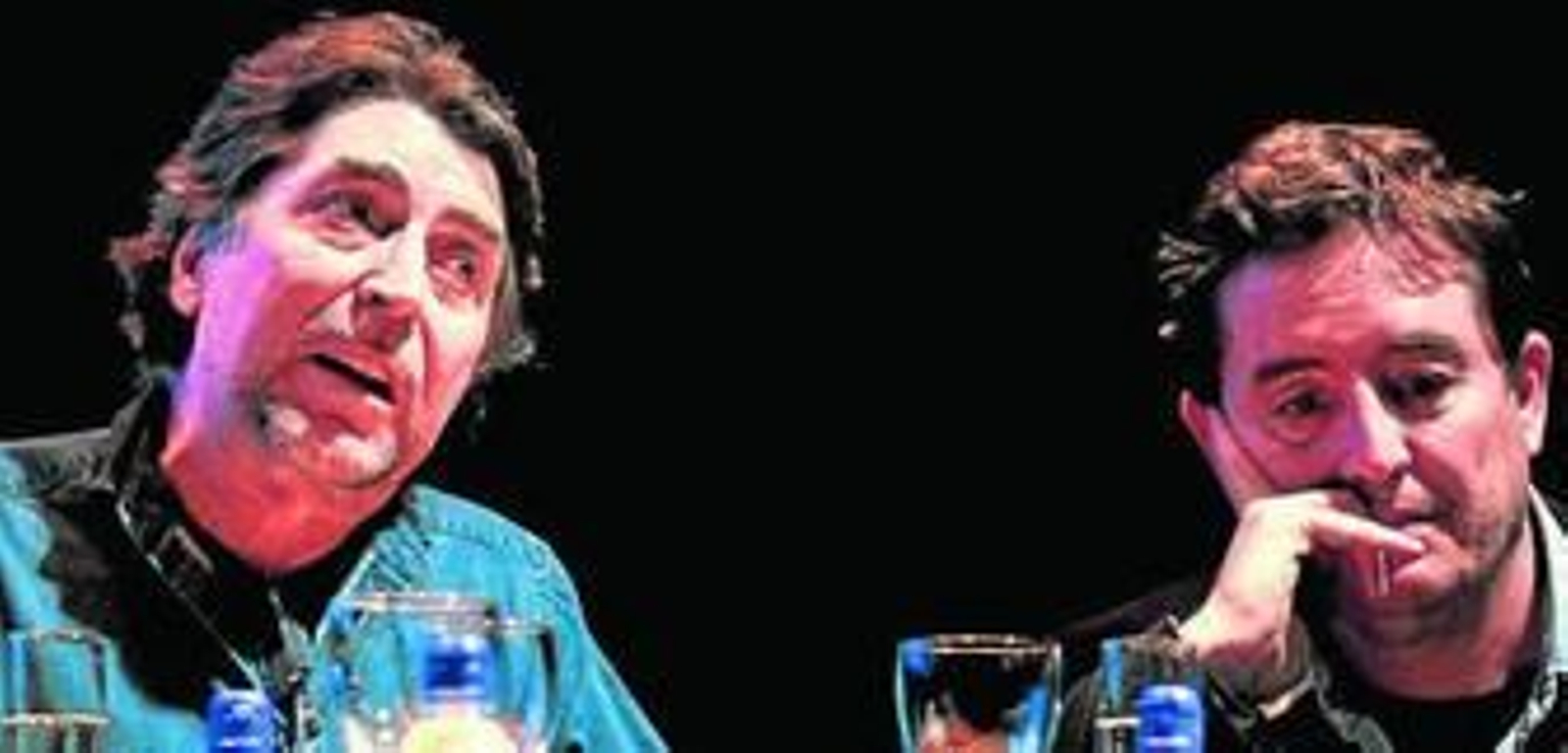 Joaquín Sabina y Luis García Montero.